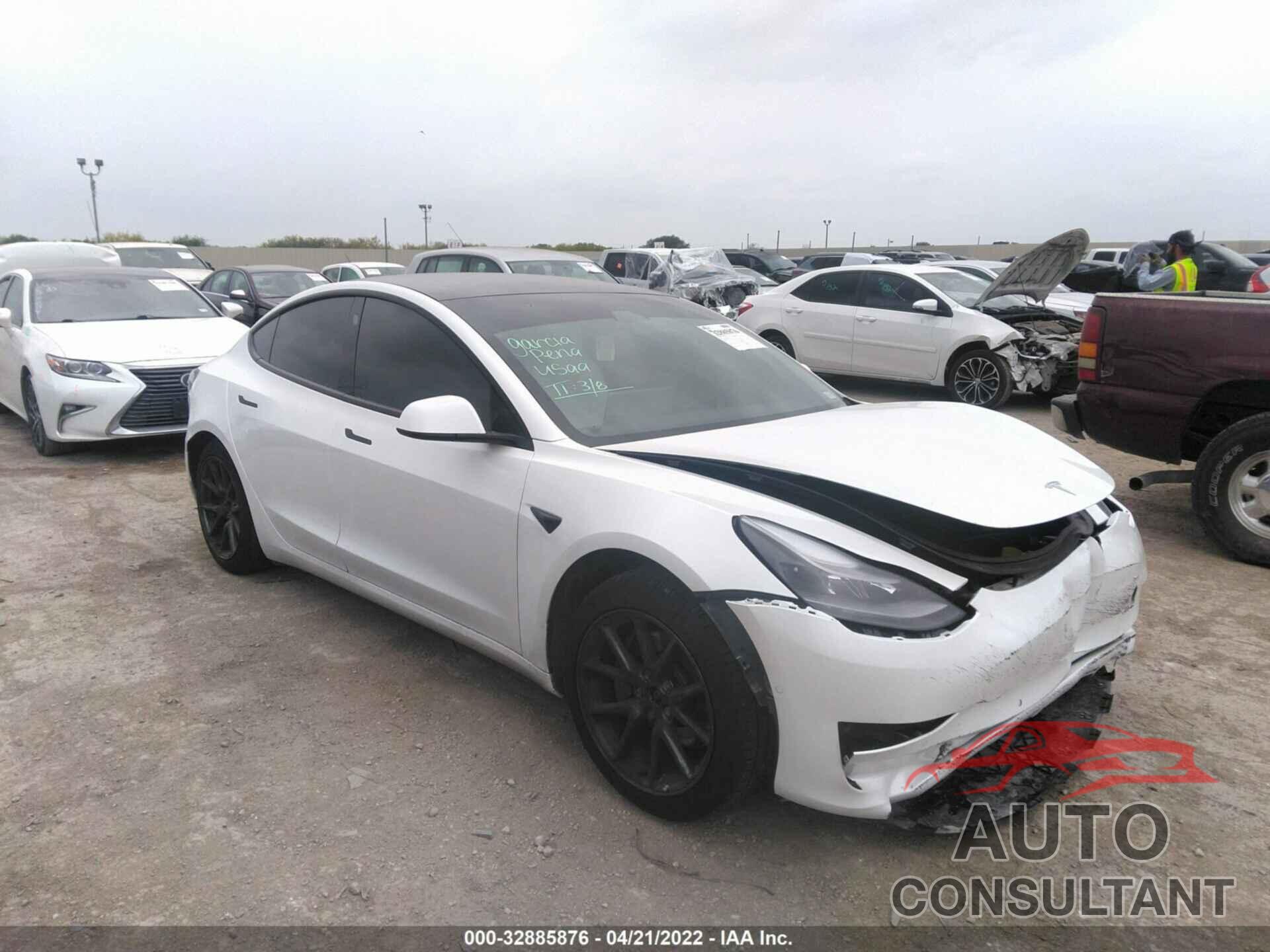 TESLA MODEL 3 2021 - 5YJ3E1EB4MF925113