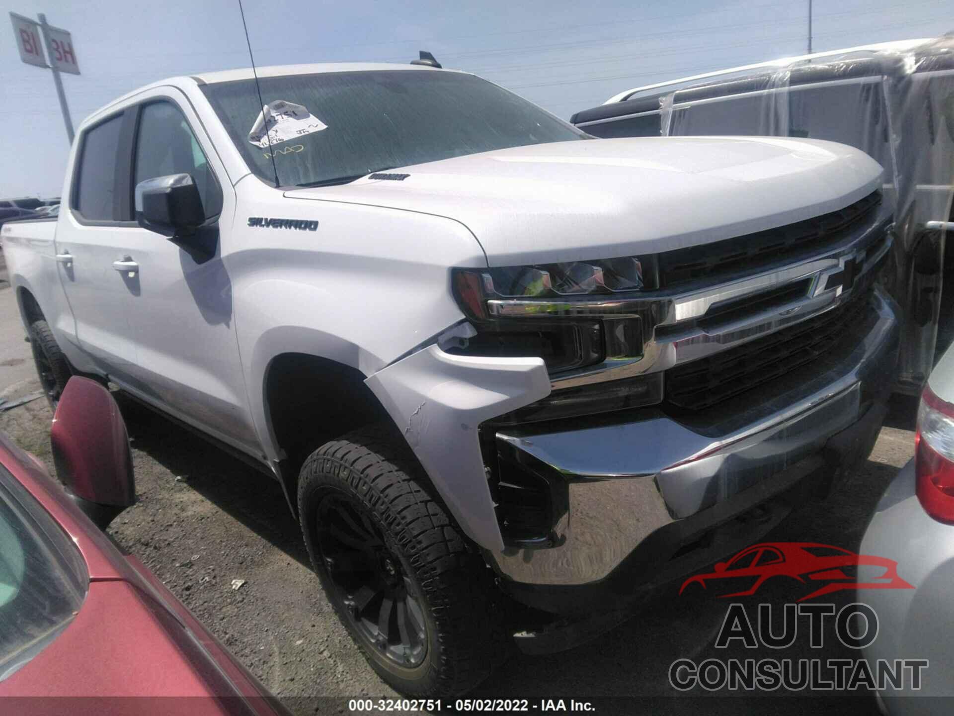 CHEVROLET SILVERADO 1500 2020 - 3GCUYDET2LG145514