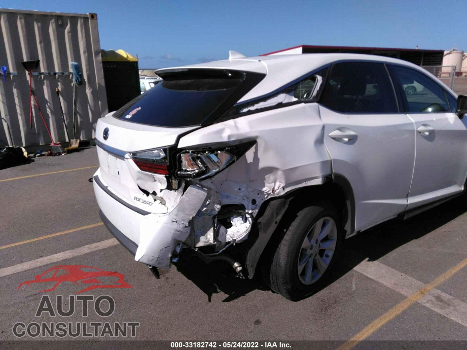 LEXUS RX 2017 - 2T2ZZMCA5HC068719