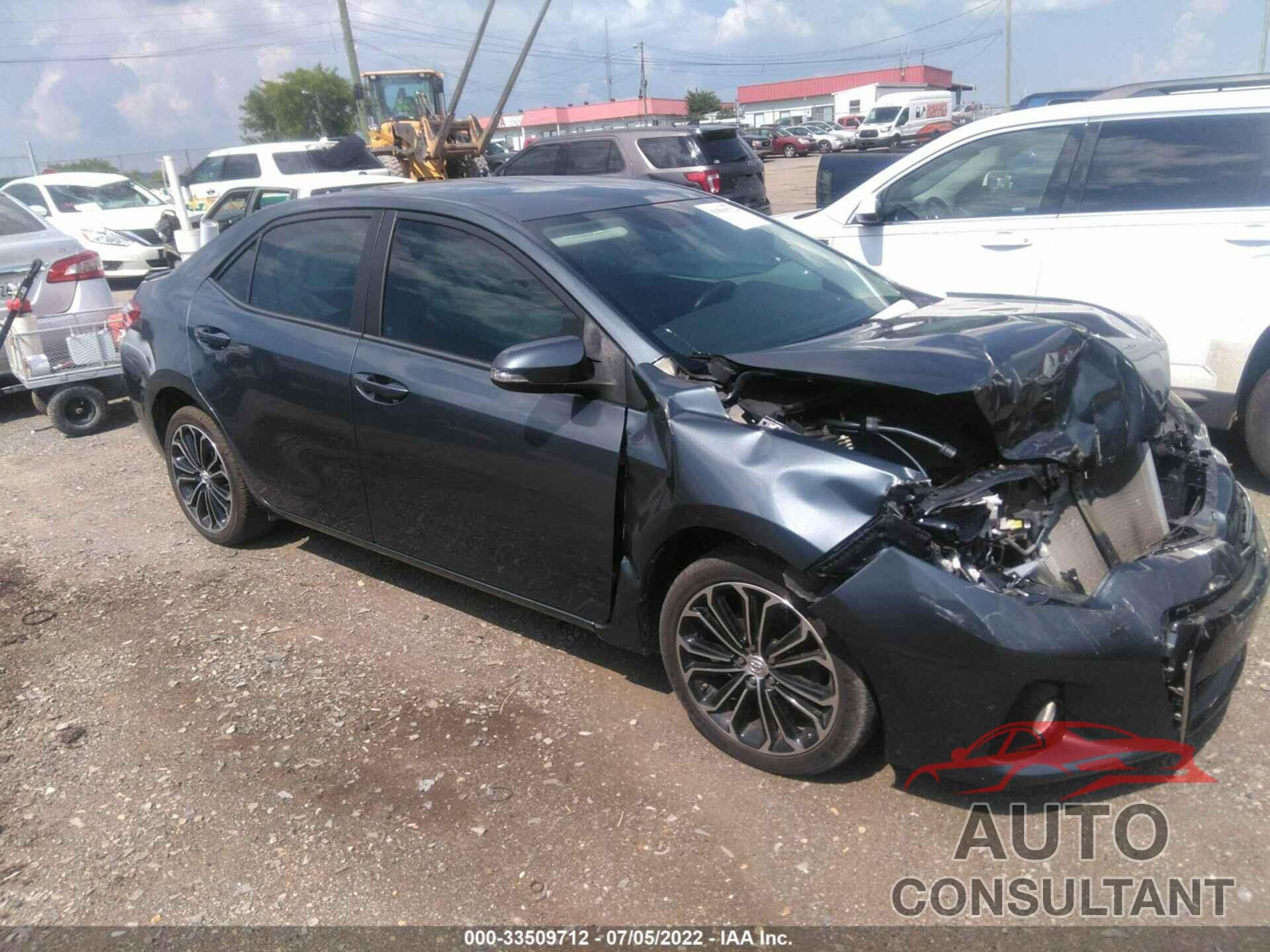 TOYOTA COROLLA 2016 - 5YFBURHE7GP376194