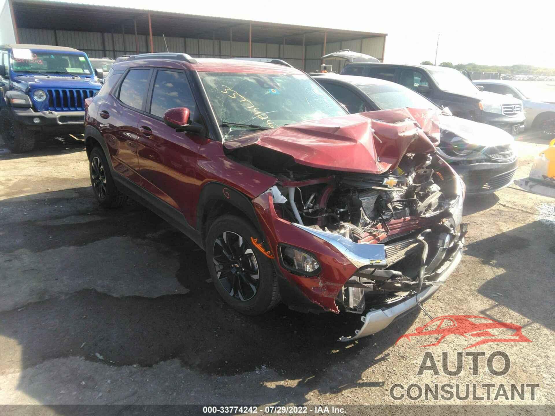 CHEVROLET TRAILBLAZER 2022 - KL79MPSL0NB080856