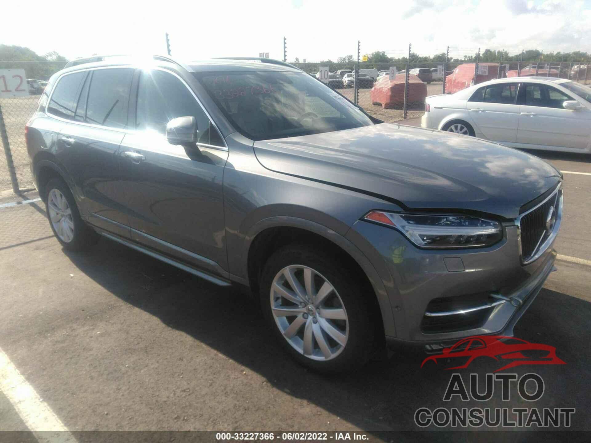 VOLVO XC90 2016 - YV4A22PK9G1044615