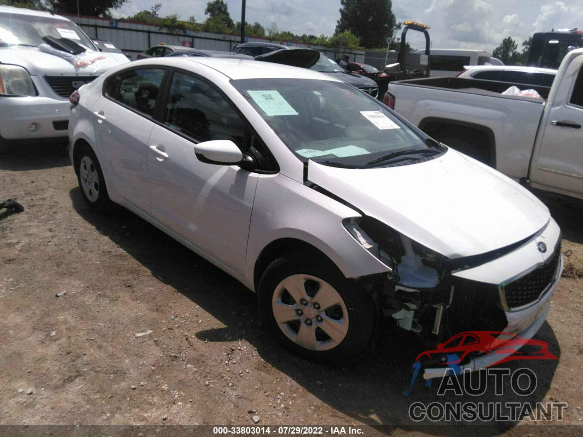 KIA FORTE 2017 - 3KPFK4A71HE026584