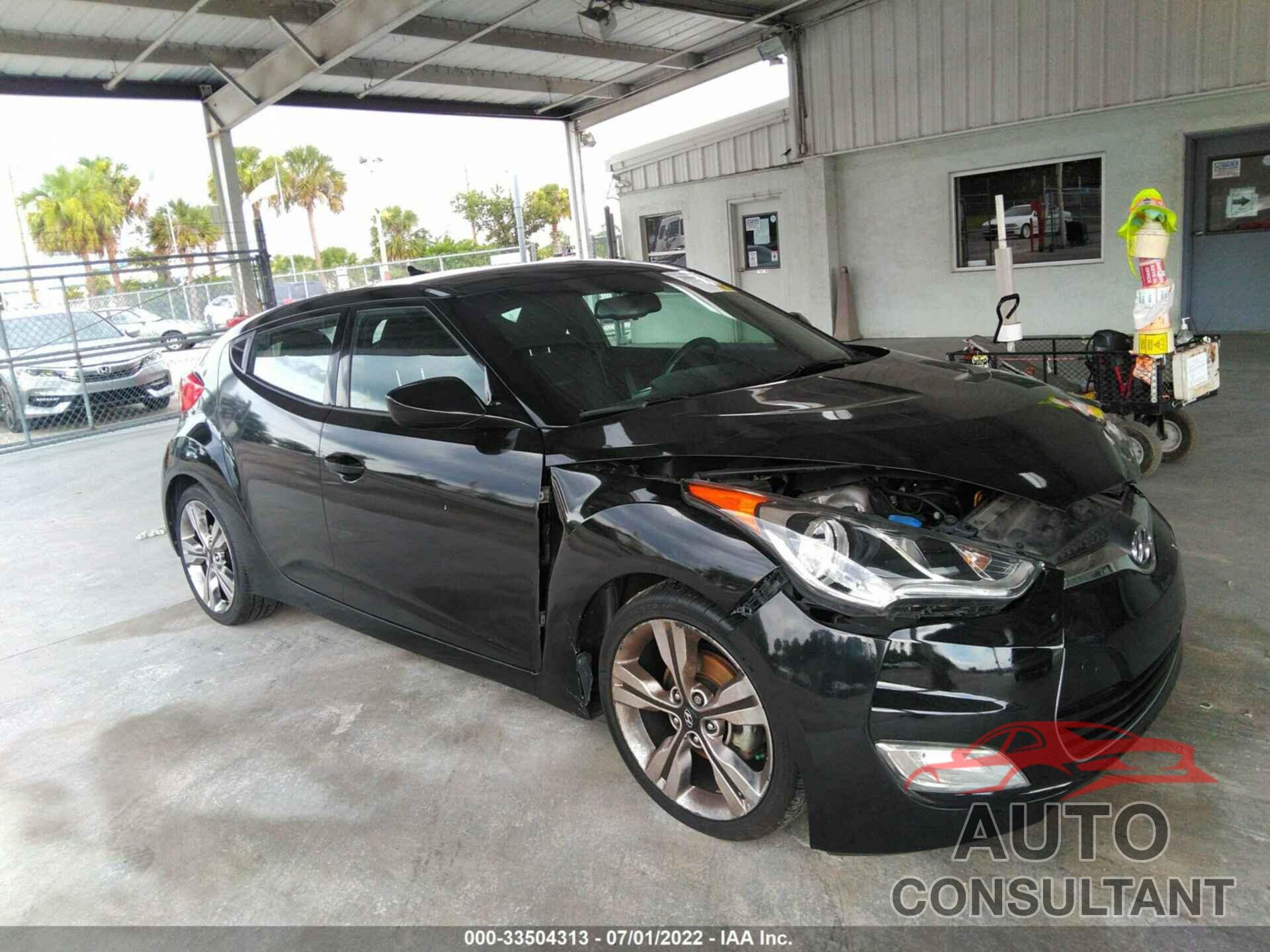 HYUNDAI VELOSTER 2017 - KMHTC6AD3HU323001