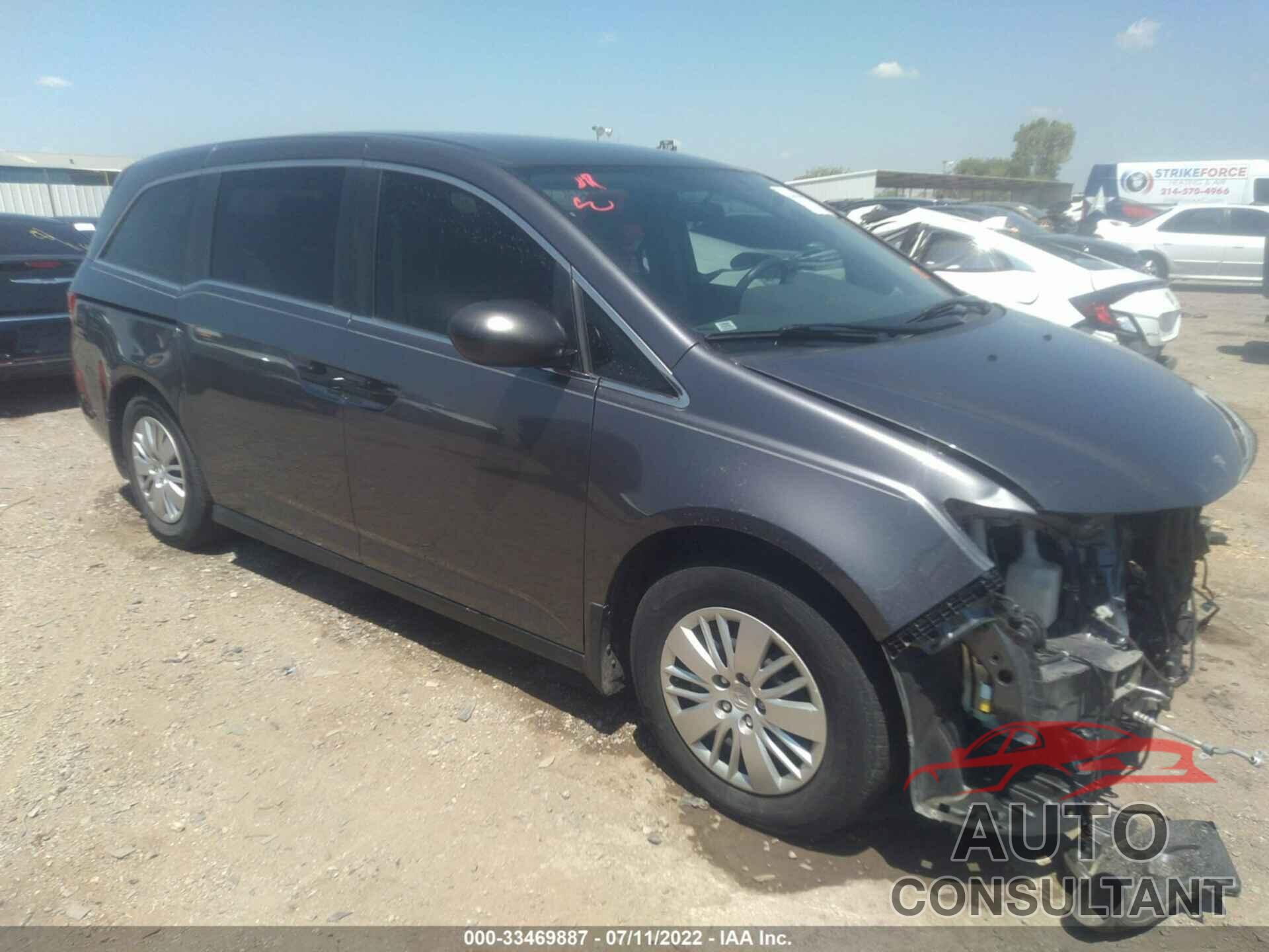 HONDA ODYSSEY 2016 - 5FNRL5H24GB066645