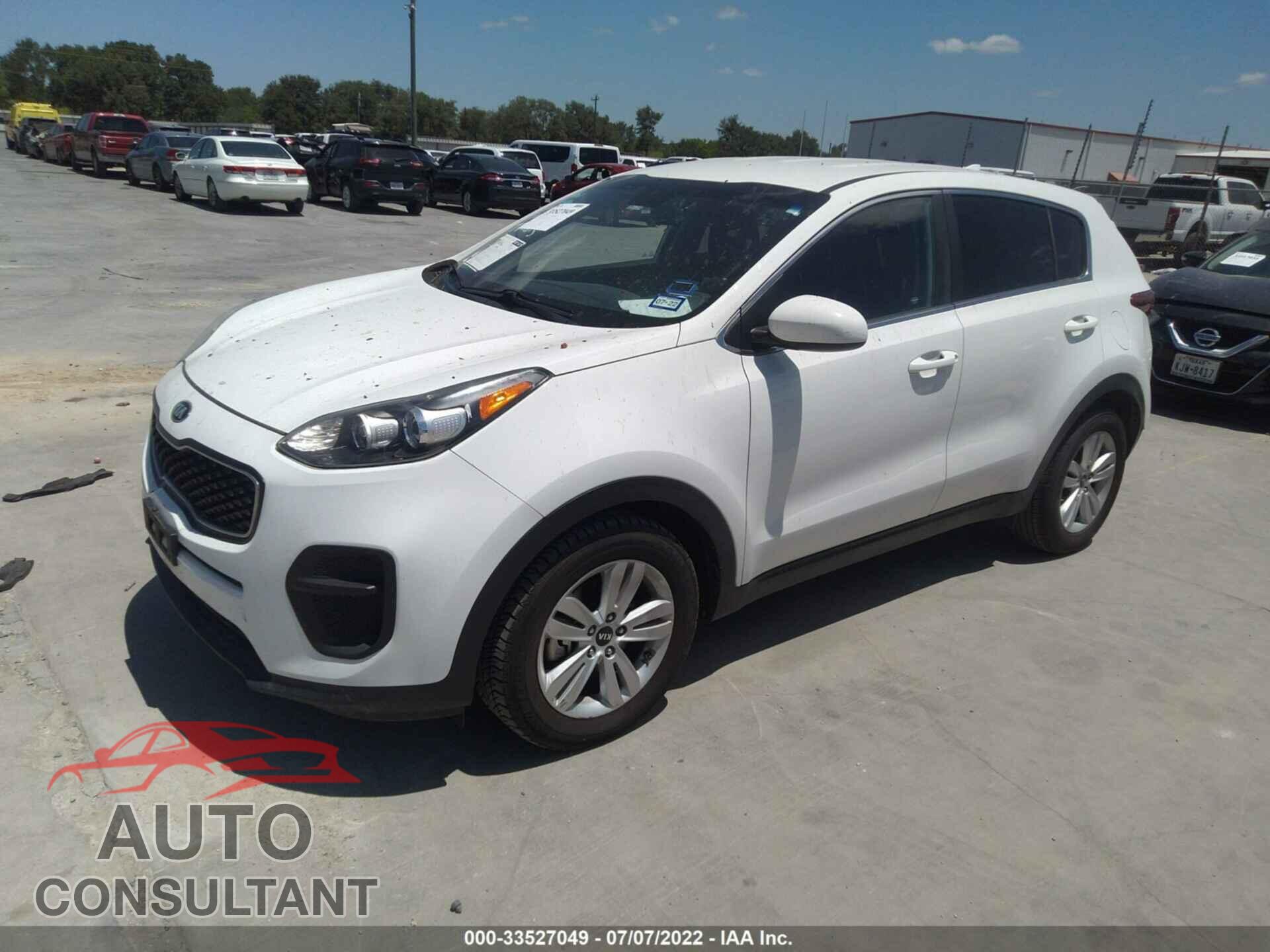 KIA SPORTAGE 2017 - KNDPM3ACXH7084778