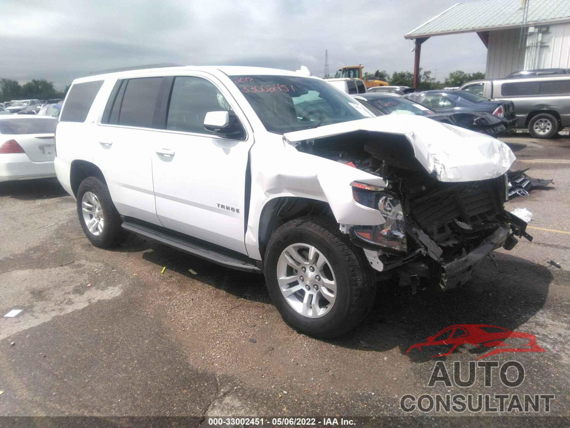 CHEVROLET TAHOE 2018 - 1GNSCBKC6JR104290