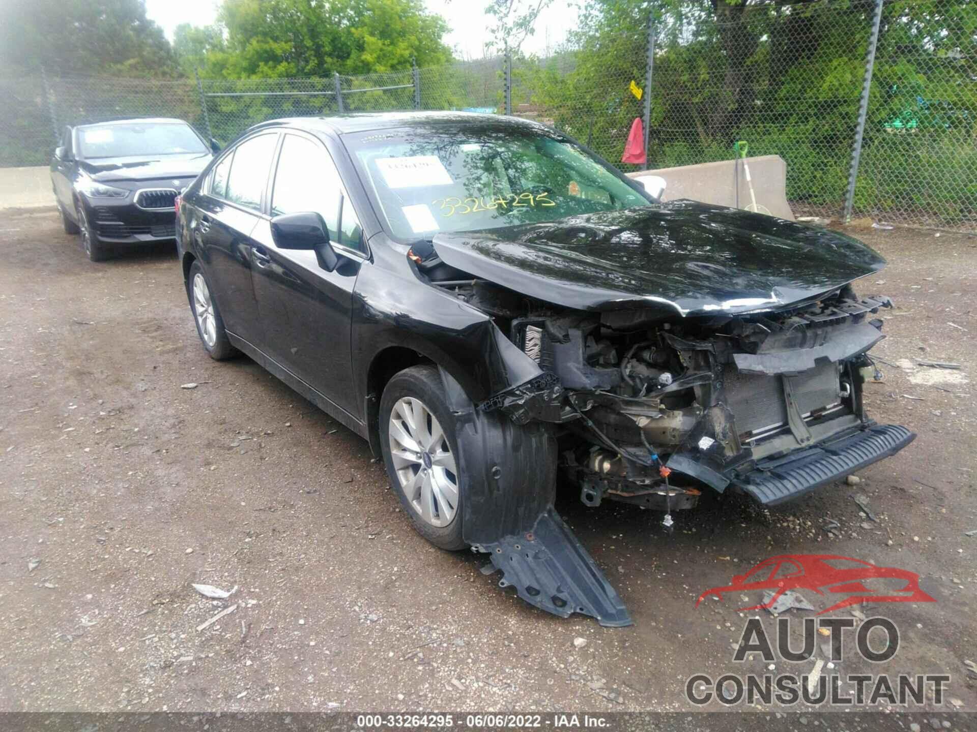 SUBARU LEGACY 2016 - 4S3BNBC65G3012823