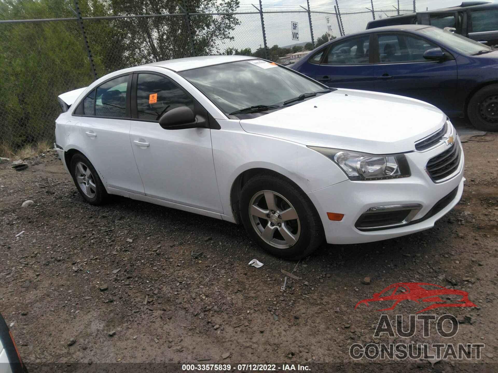 CHEVROLET CRUZE LIMITED 2016 - 1G1PC5SH7G7165804