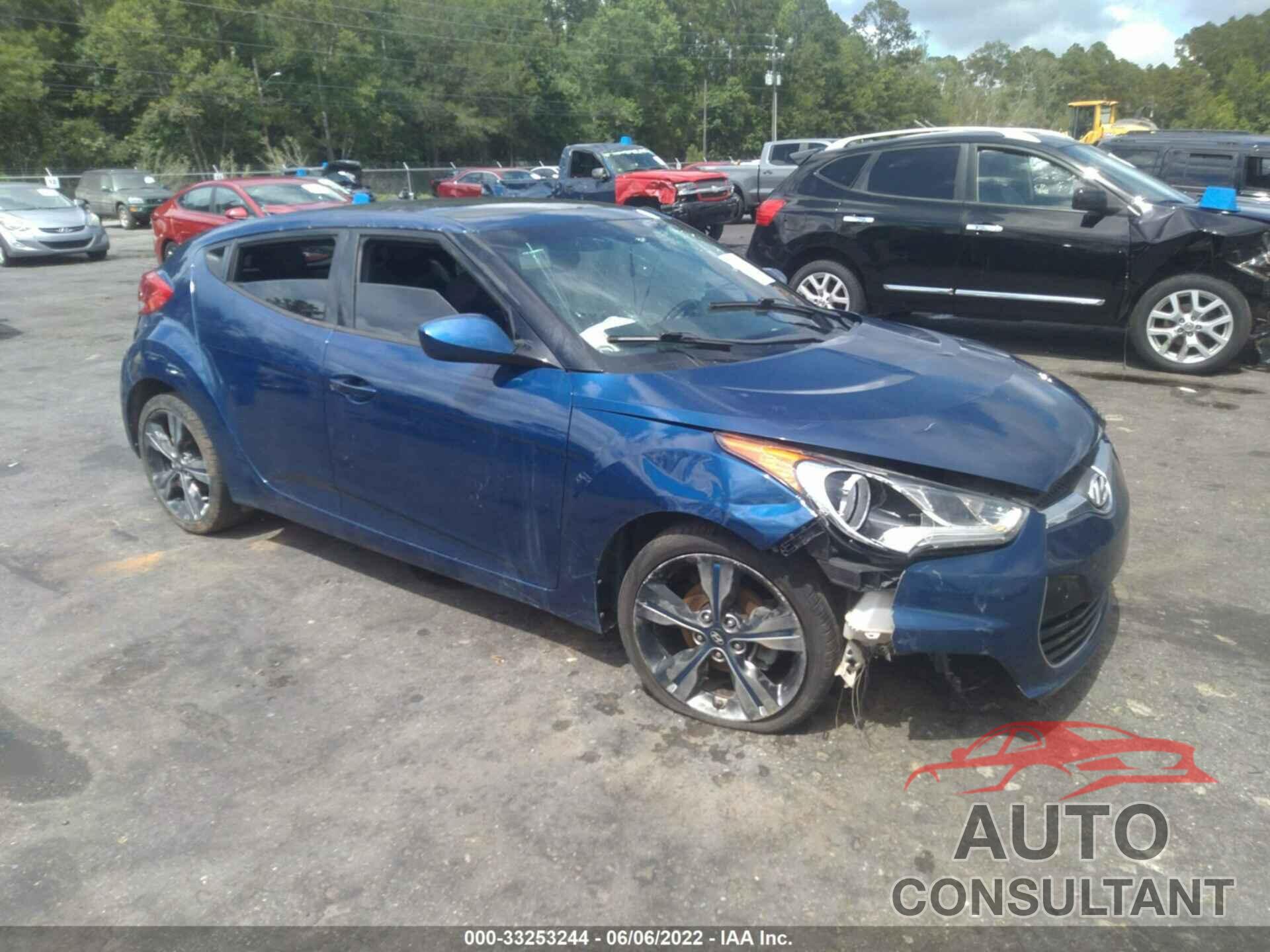 HYUNDAI VELOSTER 2017 - KMHTC6AD6HU319377