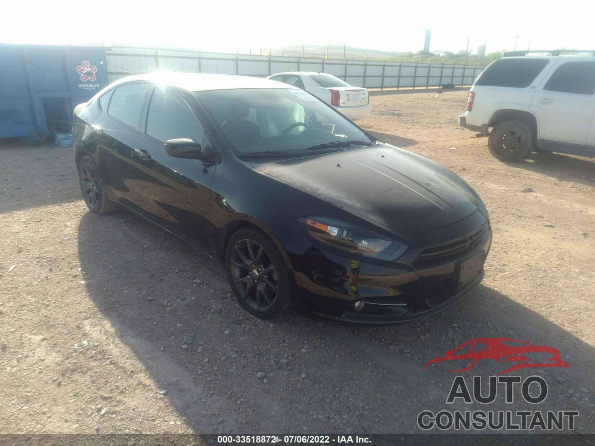 DODGE DART 2016 - 1C3CDFFA5GD801874