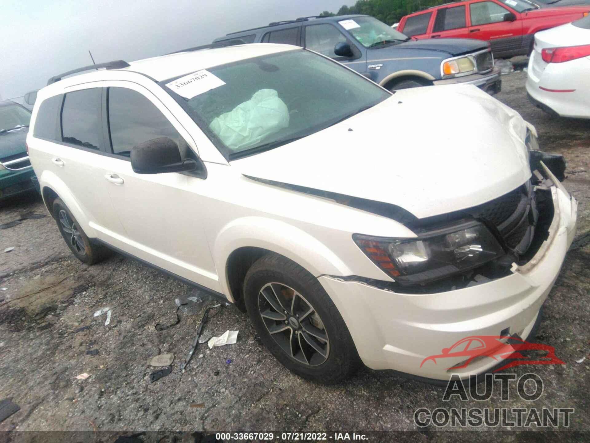DODGE JOURNEY 2018 - 3C4PDCAB4JT495750