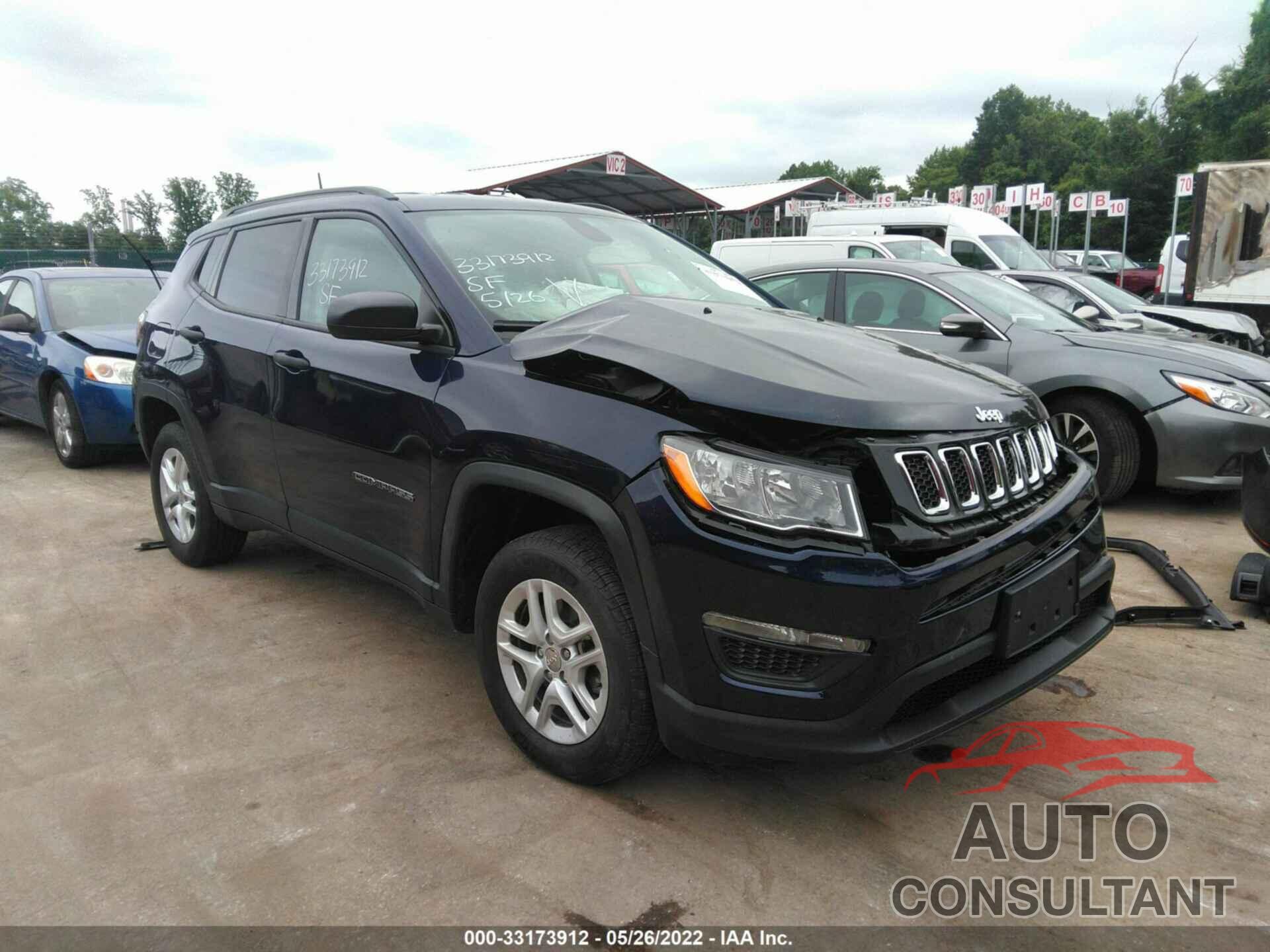 JEEP COMPASS 2017 - 3C4NJDAB9HT642645