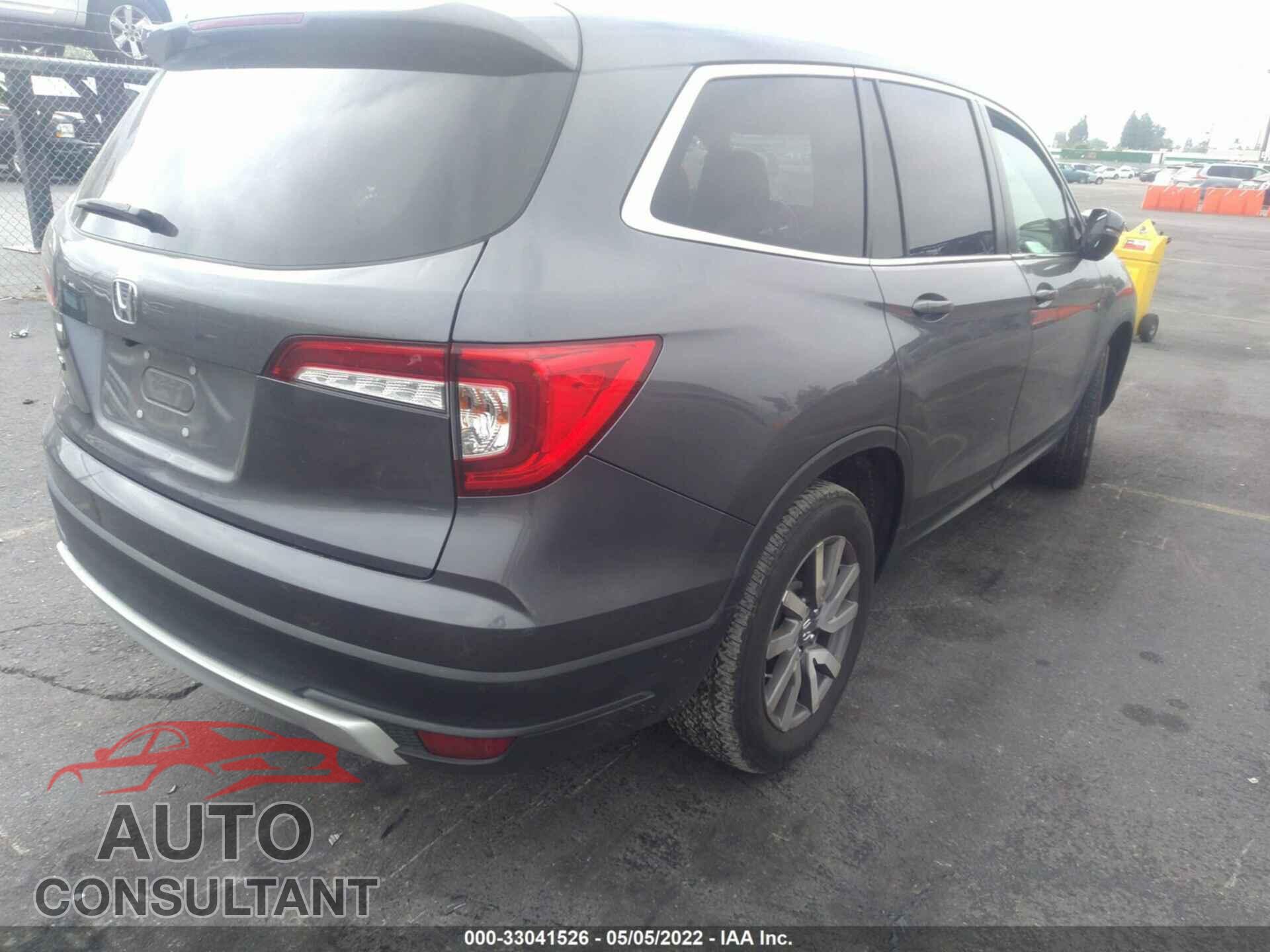 HONDA PILOT 2019 - 5FNYF5H40KB044106