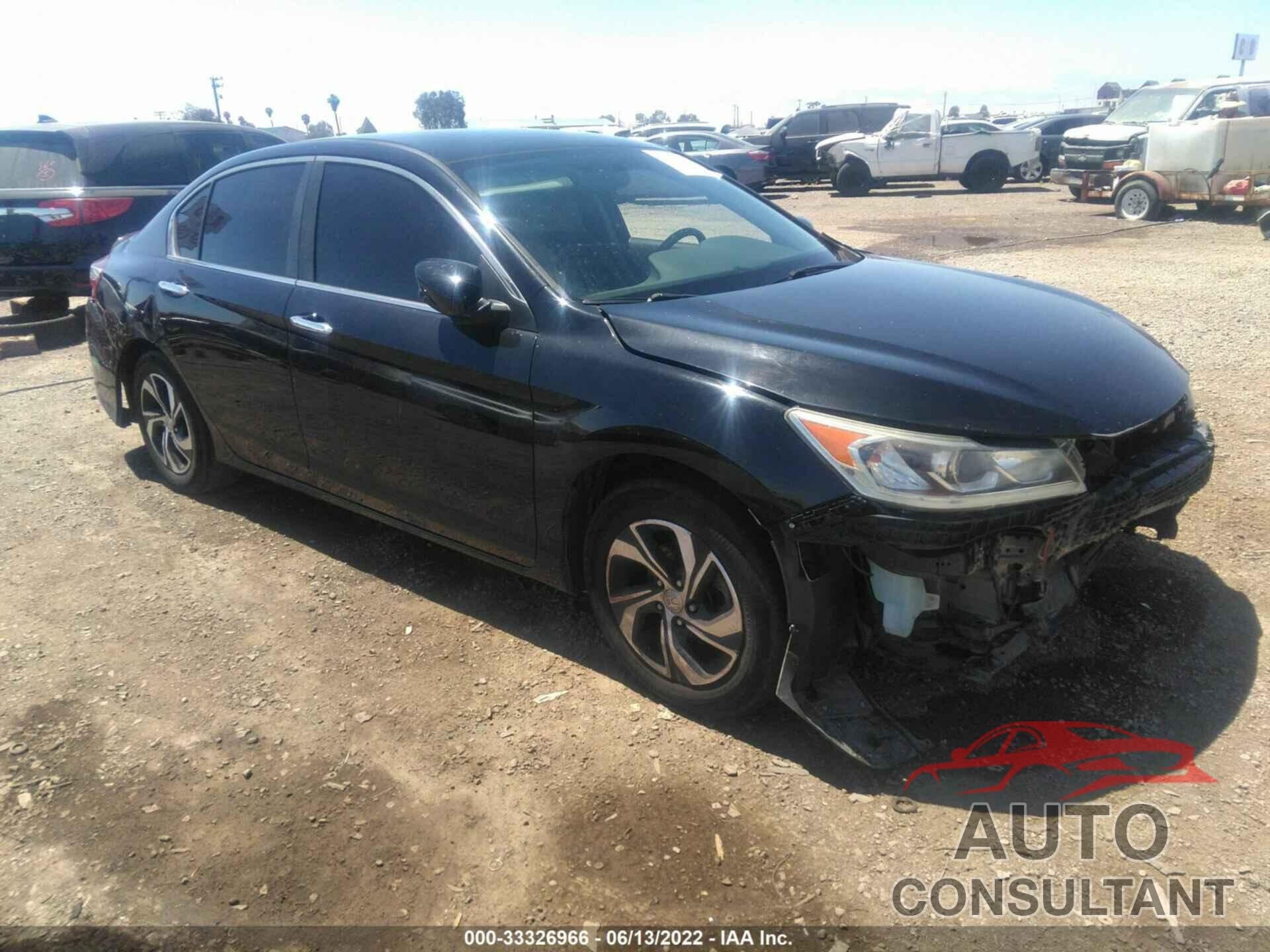 HONDA ACCORD SEDAN 2017 - 1HGCR2F37HA018633