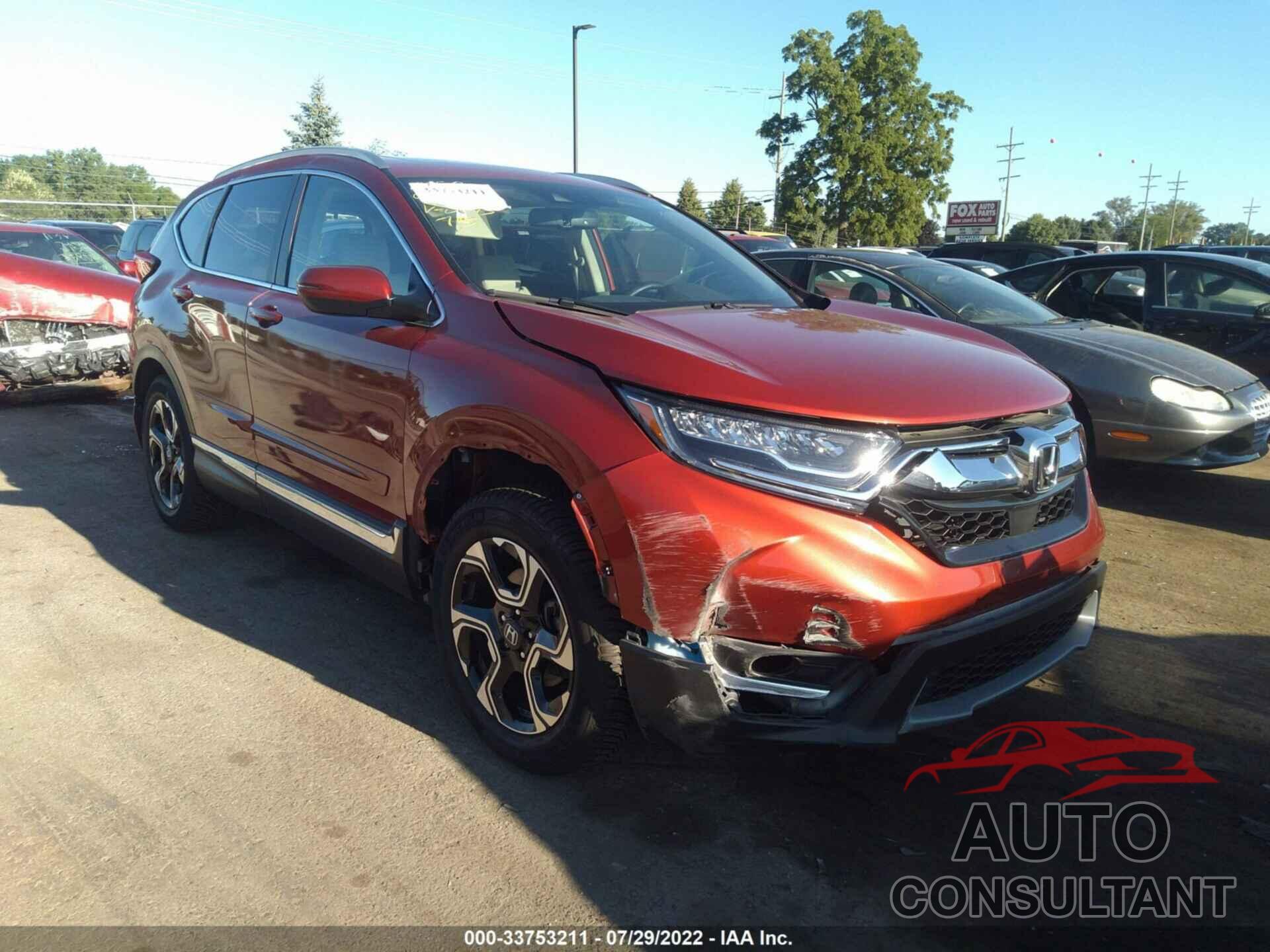 HONDA CR-V 2017 - 2HKRW2H95HH620815