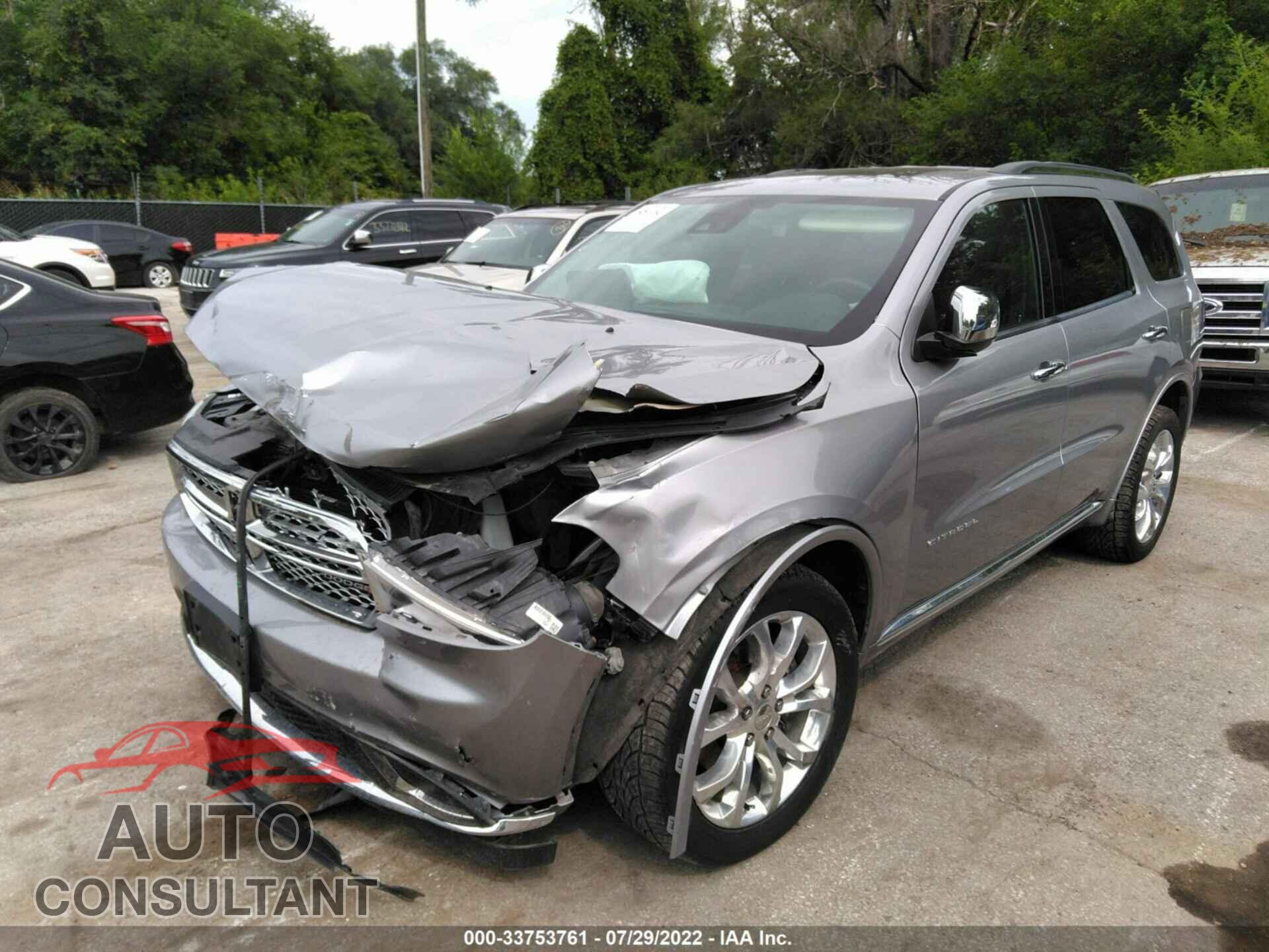 DODGE DURANGO 2017 - 1C4RDJEG8HC737335