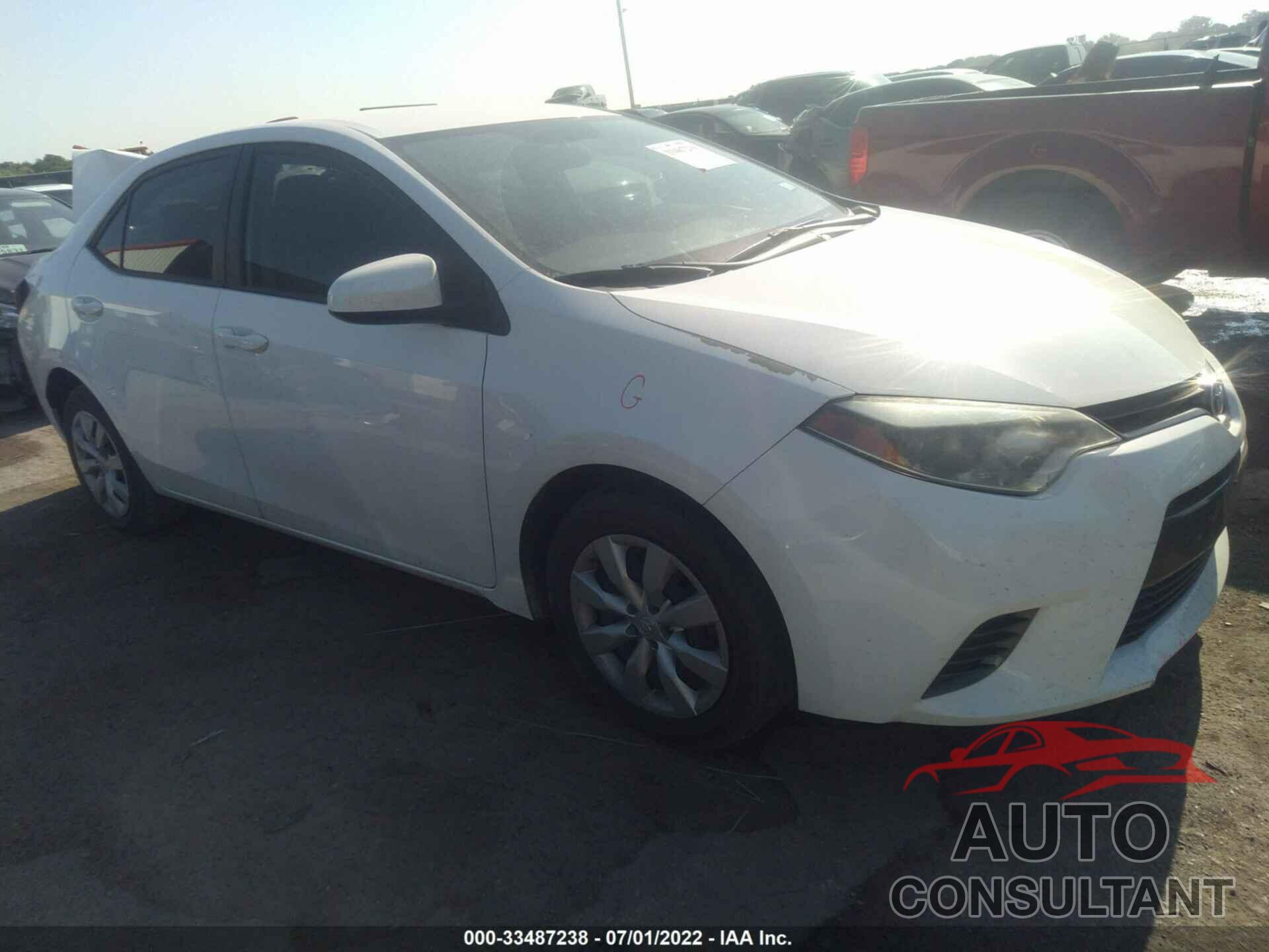 TOYOTA COROLLA 2016 - 5YFBURHE9GP464924