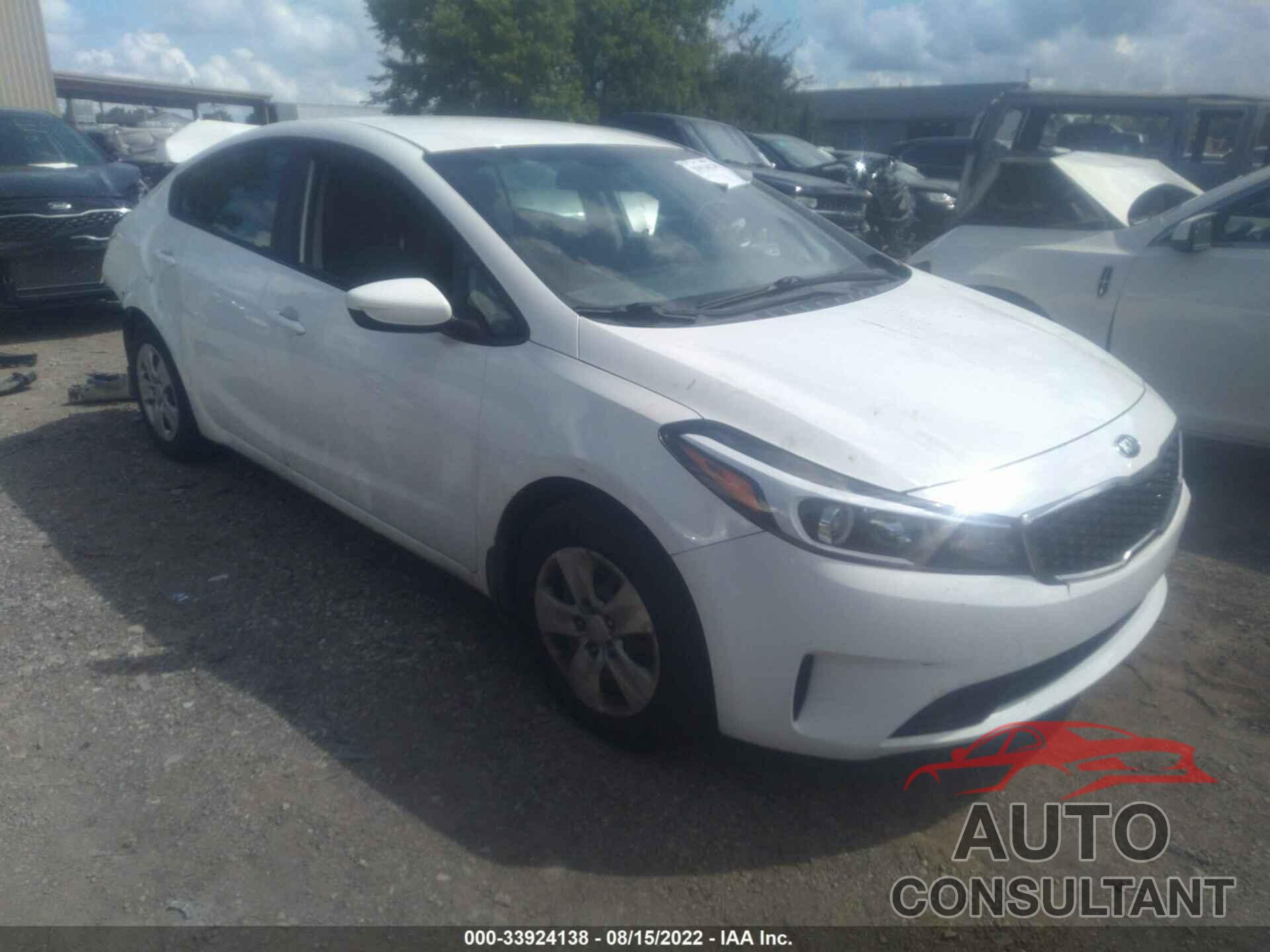 KIA FORTE 2017 - 3KPFK4A7XHE104828