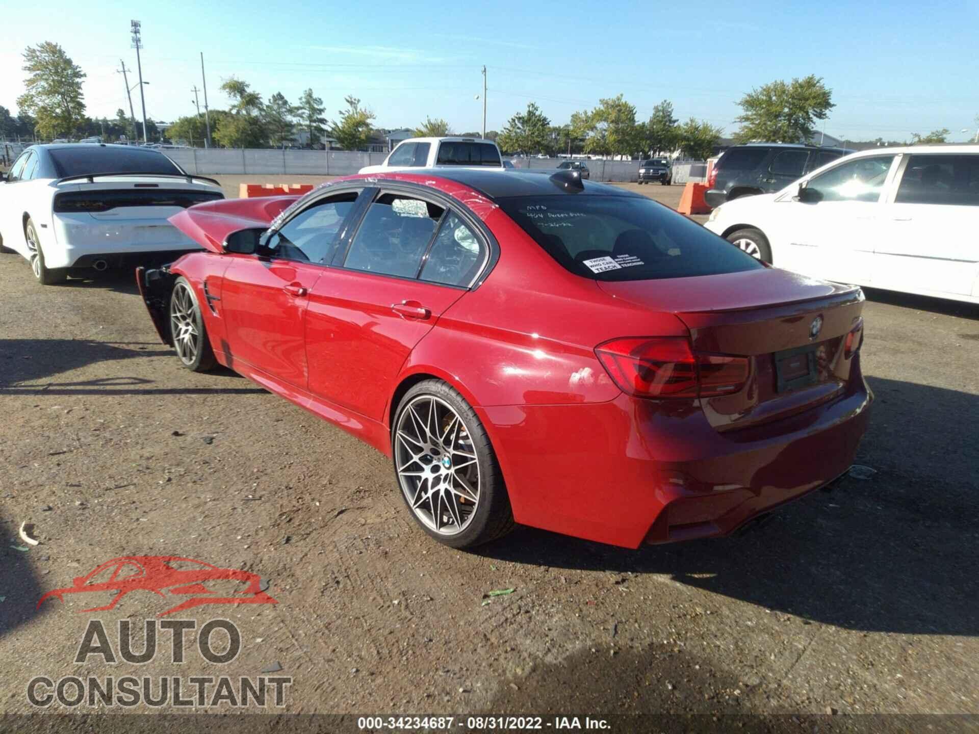 BMW M3 2018 - WBS8M9C57J5K99423