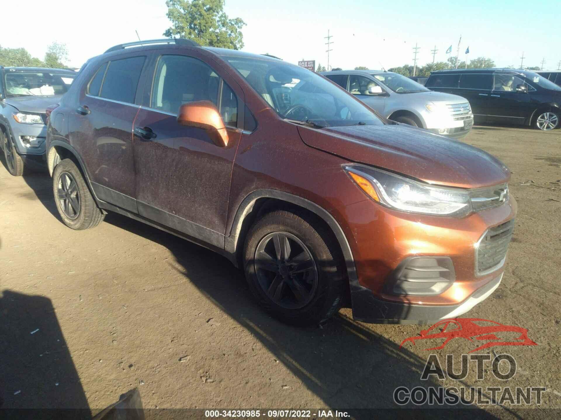 CHEVROLET TRAX 2019 - 3GNCJLSB3KL293044