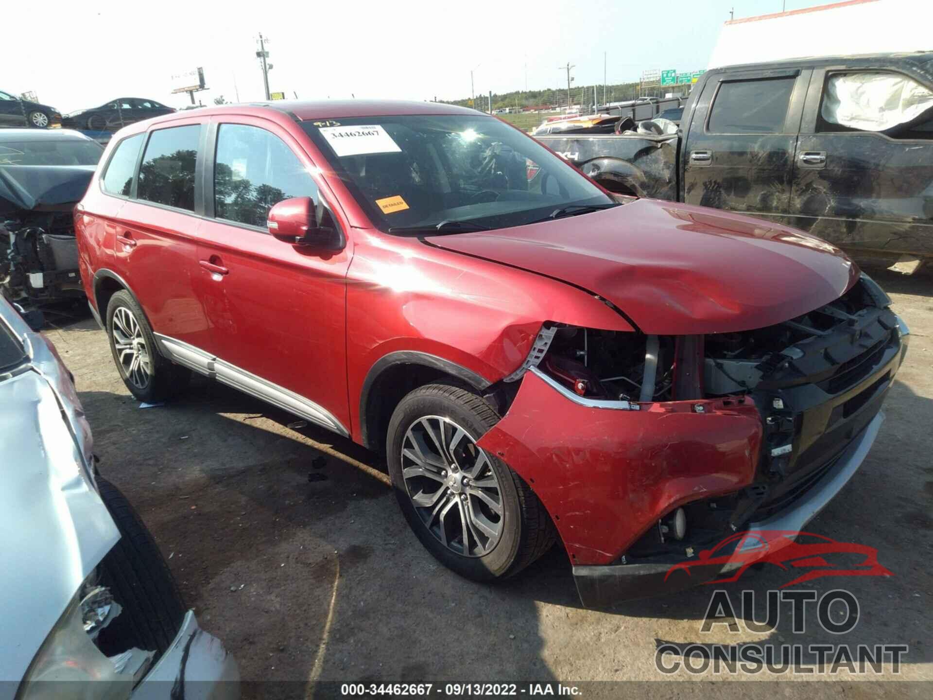 MITSUBISHI OUTLANDER 2018 - JA4AD3A32JZ037156