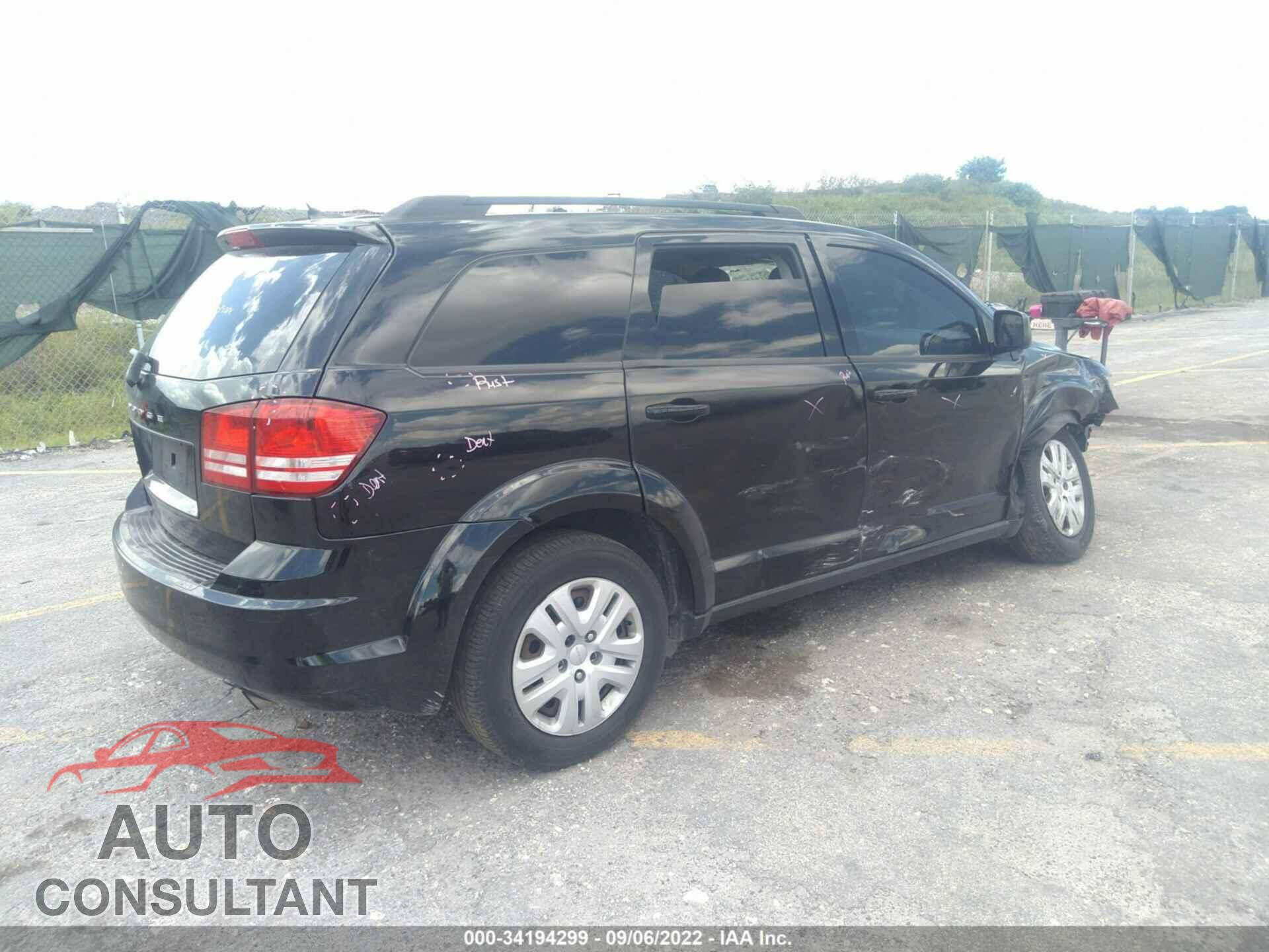 DODGE JOURNEY 2017 - 3C4PDCAB5HT516664