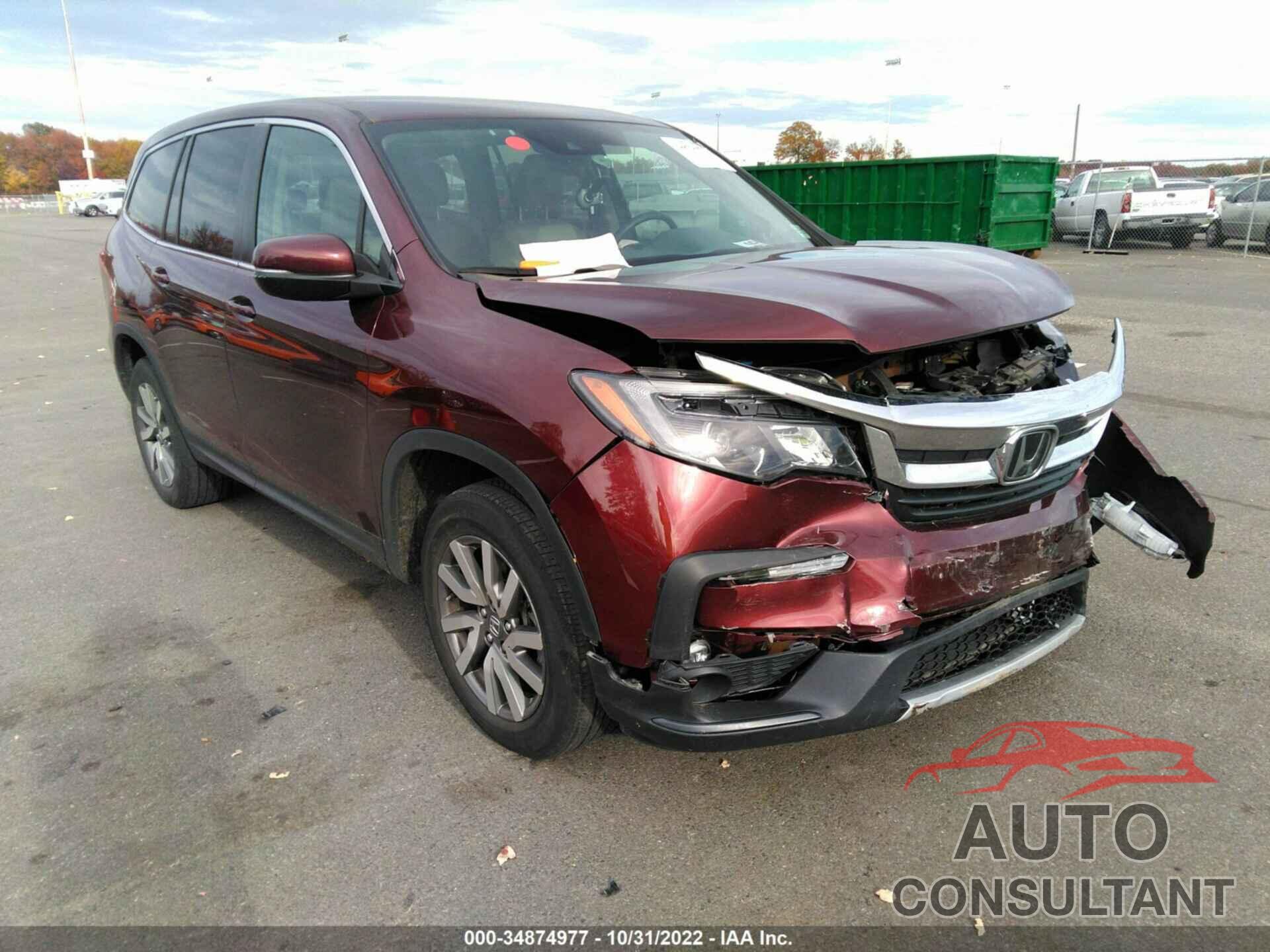 HONDA PILOT 2020 - 5FNYF6H34LB053146