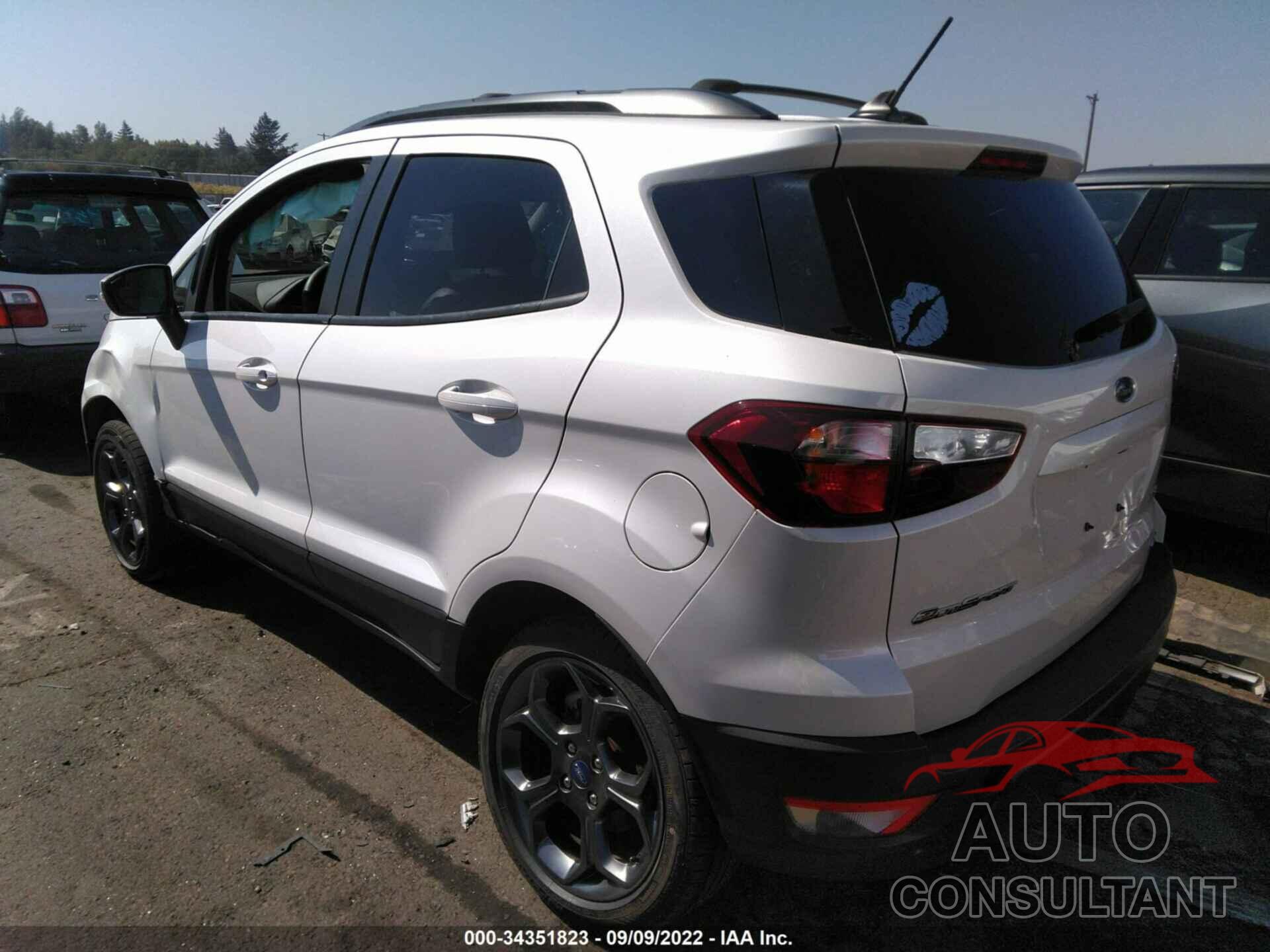 FORD ECOSPORT 2018 - MAJ6P1CL6JC196825