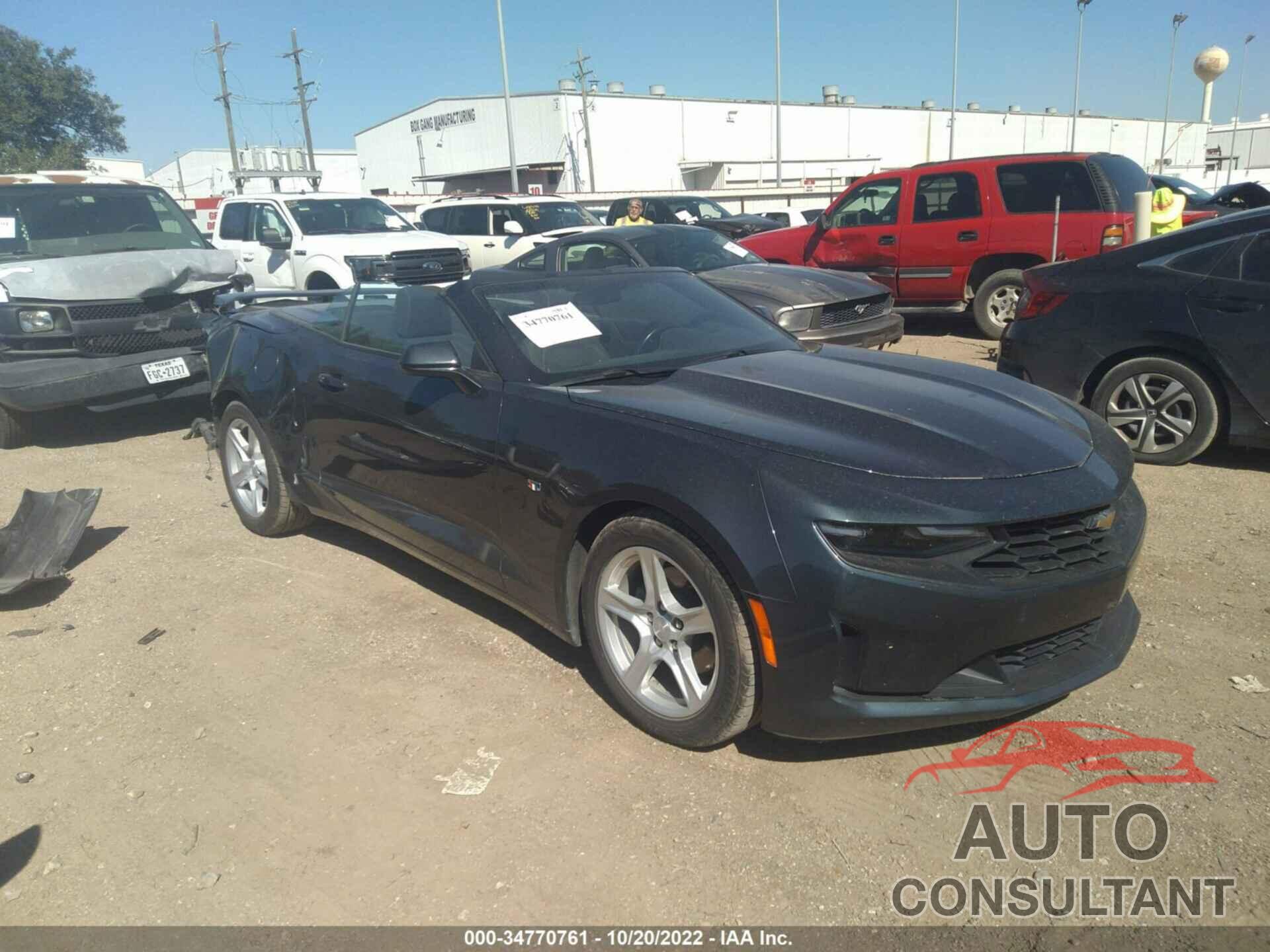 CHEVROLET CAMARO 2021 - 1G1FB3DS3M0127051