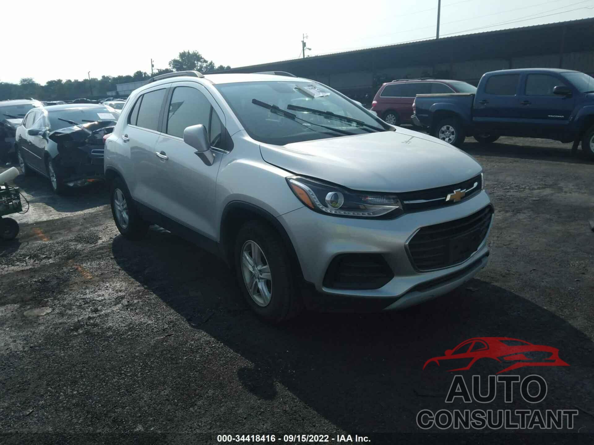 CHEVROLET TRAX 2017 - KL7CJPSB7HB180625