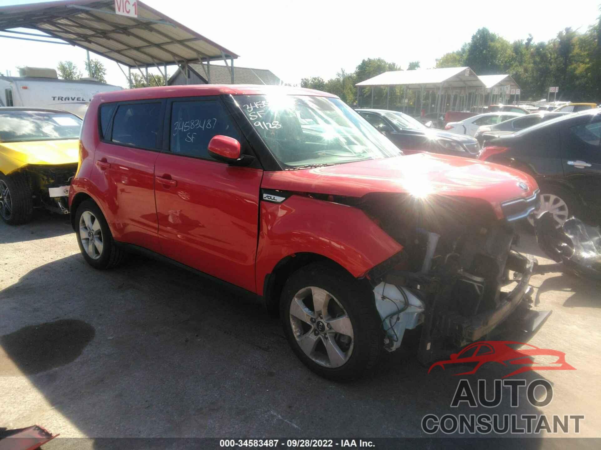 KIA SOUL 2019 - KNDJN2A26K7665593