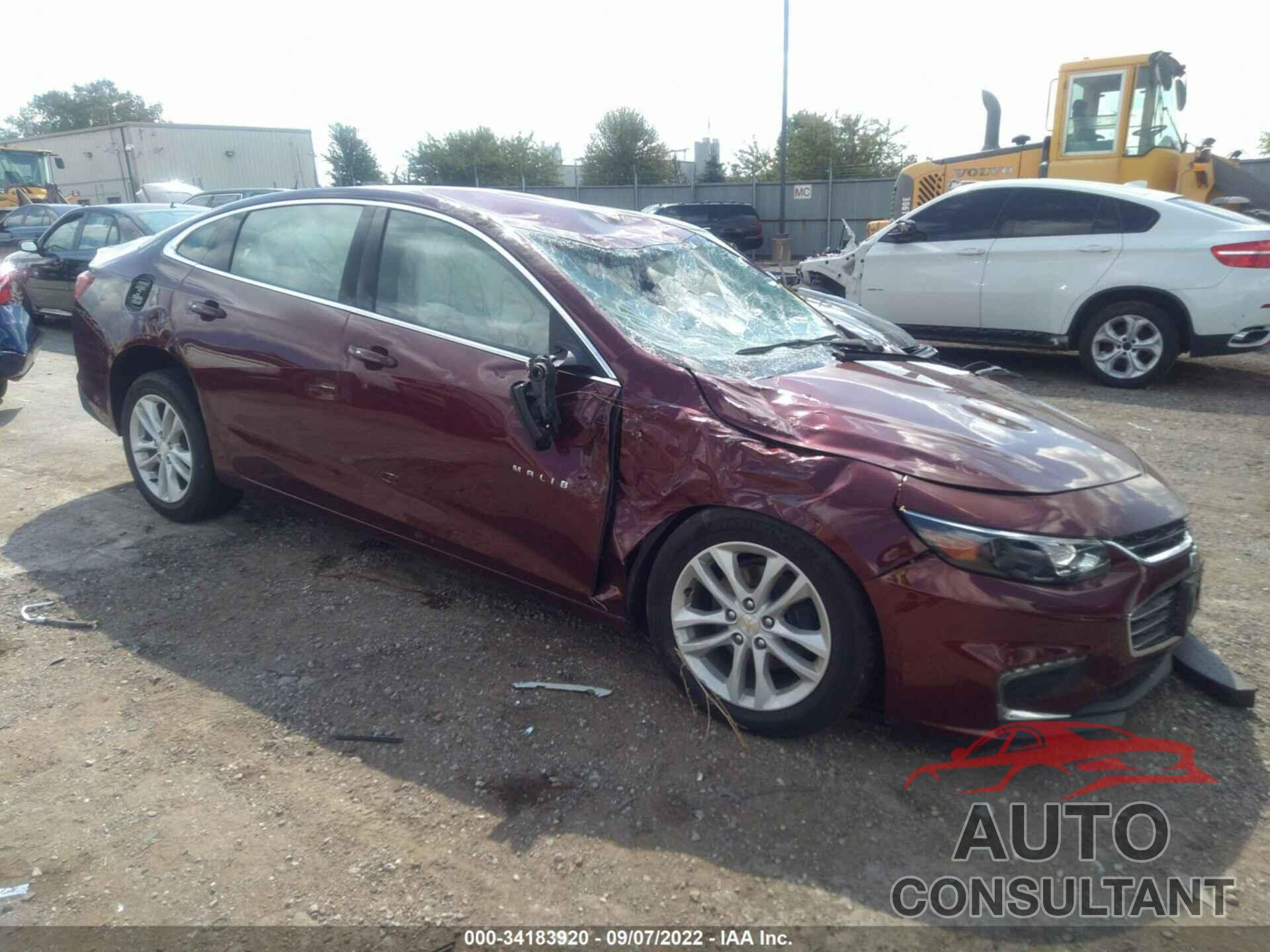 CHEVROLET MALIBU 2016 - 1G1ZE5ST5GF236009