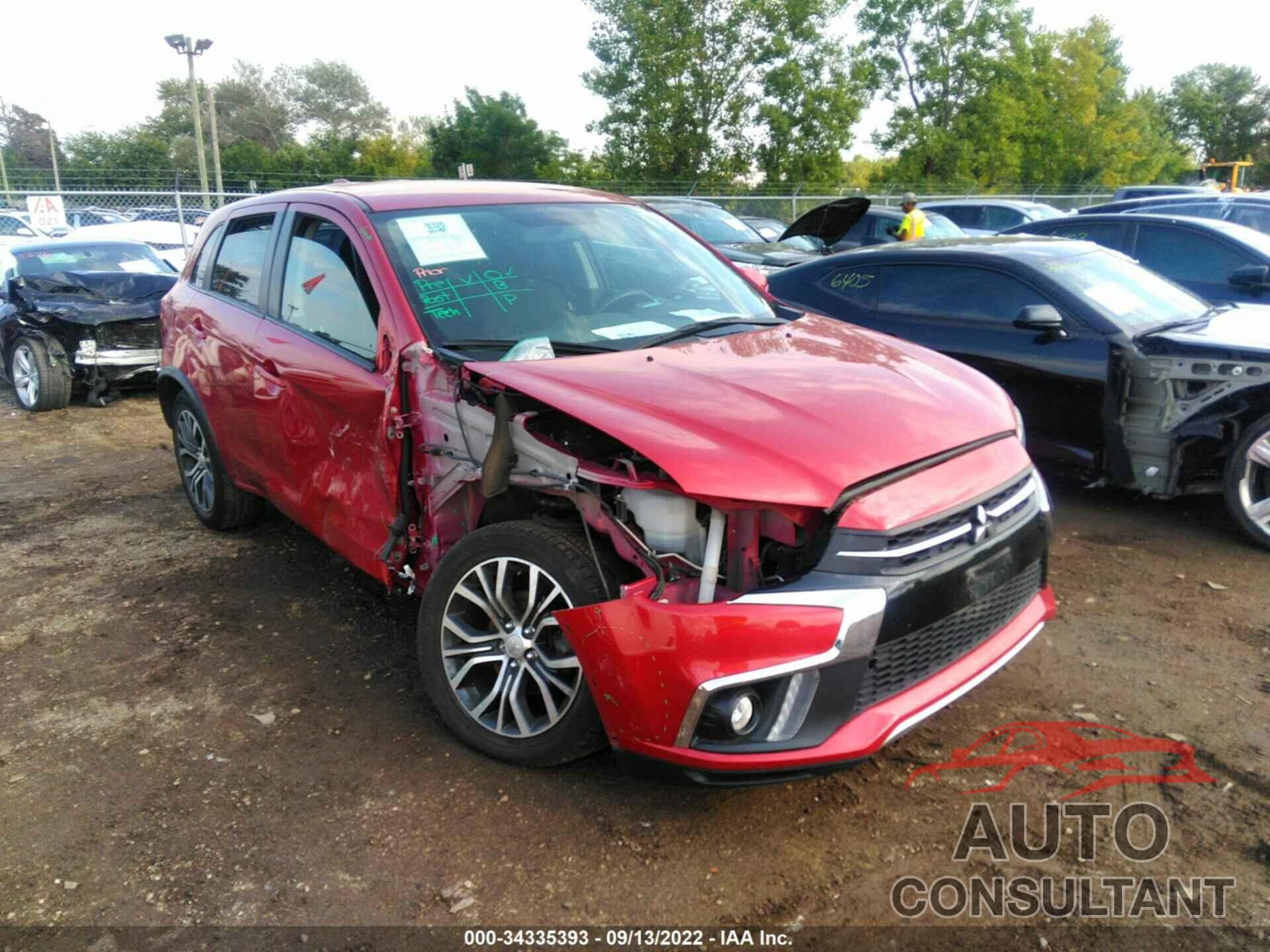 MITSUBISHI OUTLANDER SPORT 2019 - JA4AR3AU1KU013861