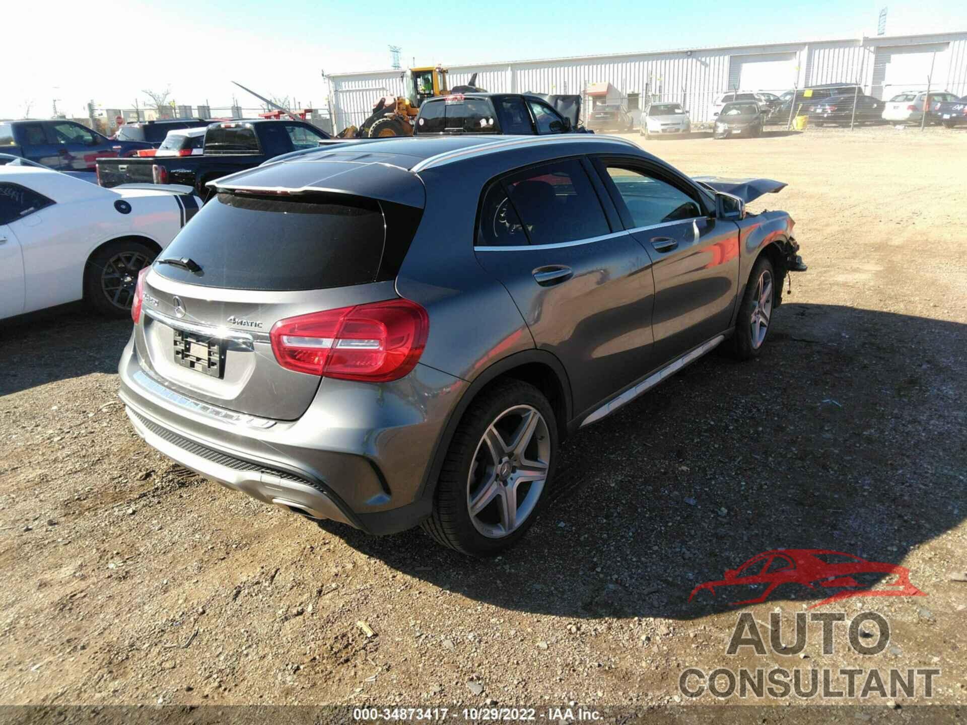 MERCEDES-BENZ GLA 250 2016 - WDCTG4GB6GJ260151