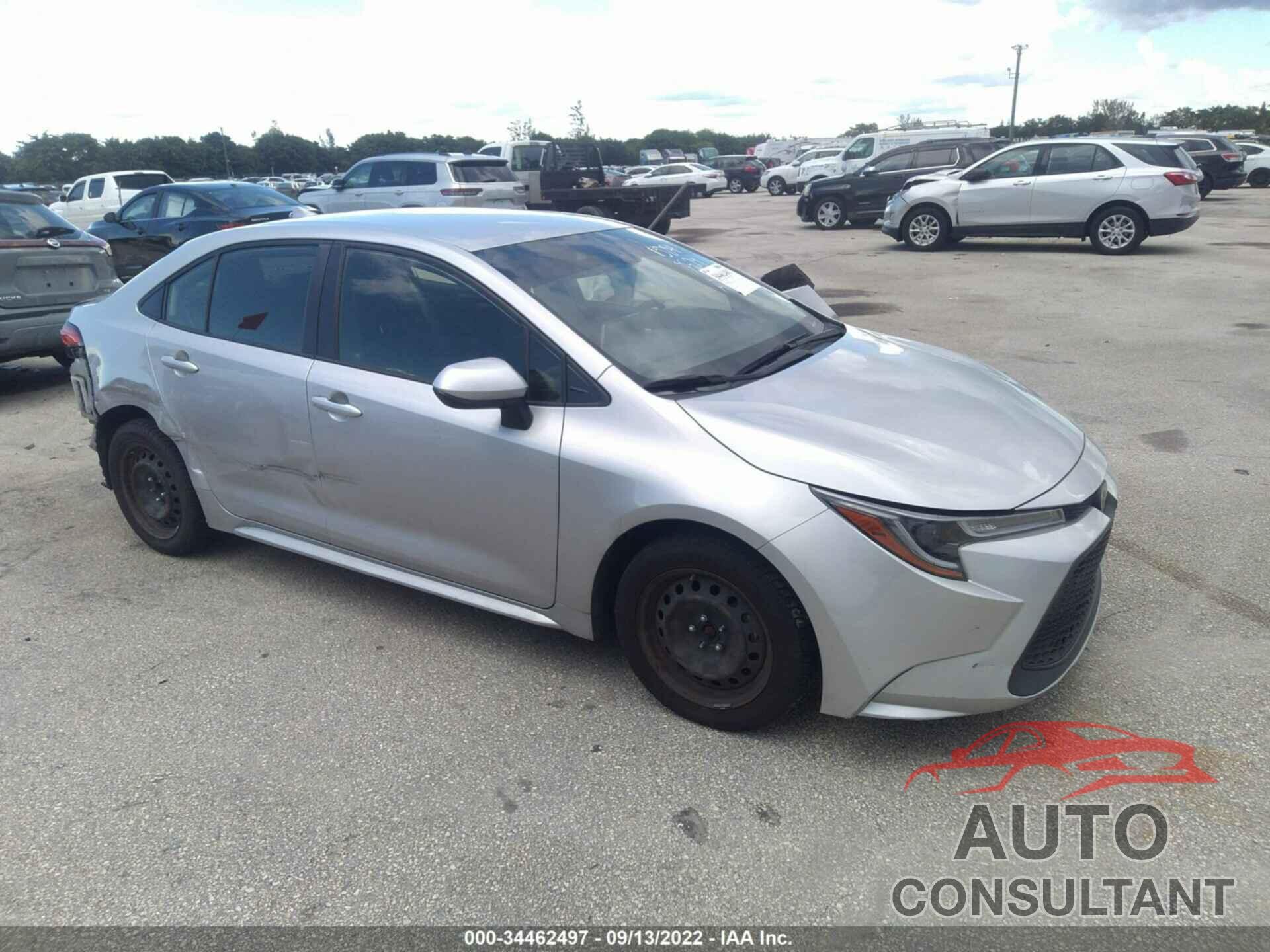 TOYOTA COROLLA 2020 - JTDEPRAE4LJ041584