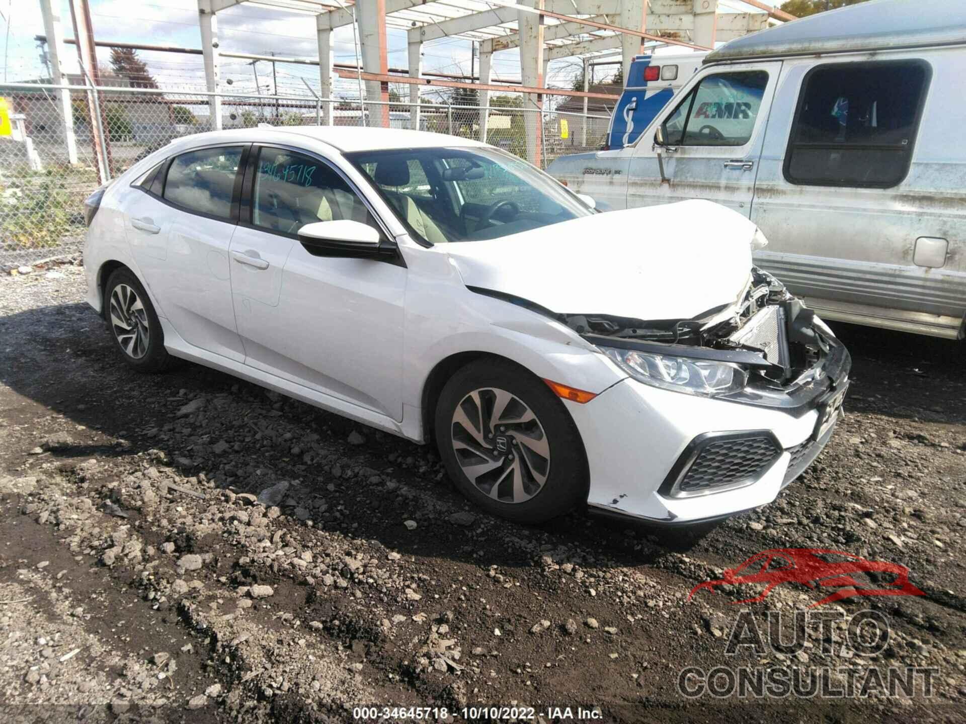 HONDA CIVIC HATCHBACK 2018 - SHHFK7H29JU421588