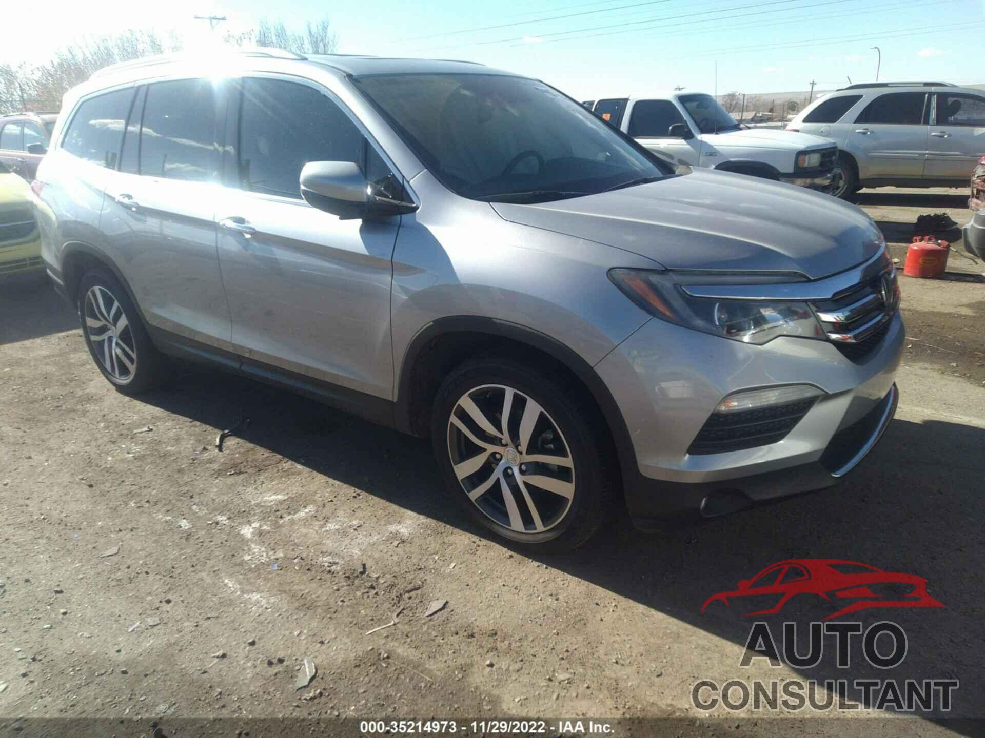 HONDA PILOT 2016 - 5FNYF6H08GB119547