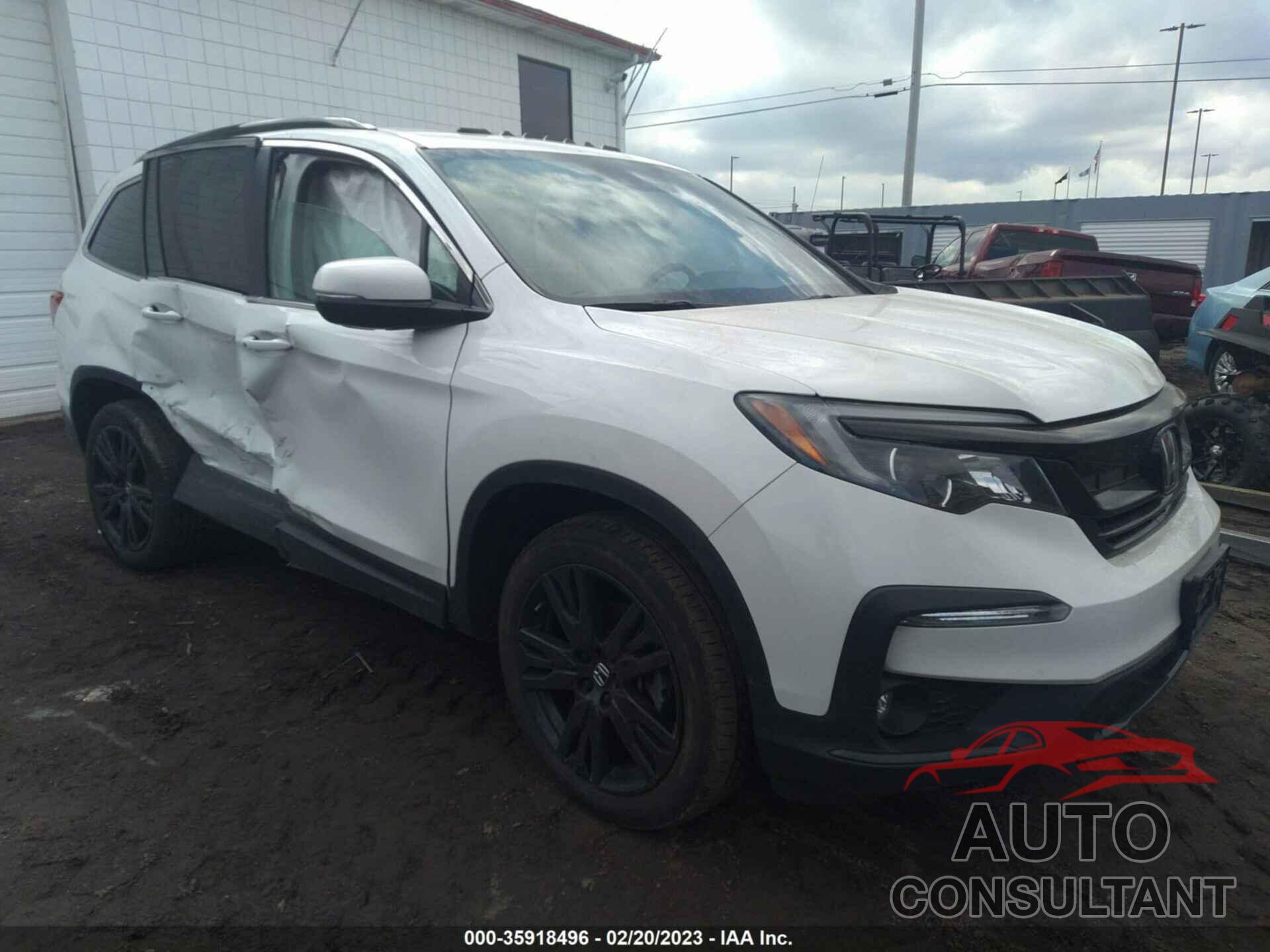 HONDA PILOT 2021 - 5FNYF6H22MB100750