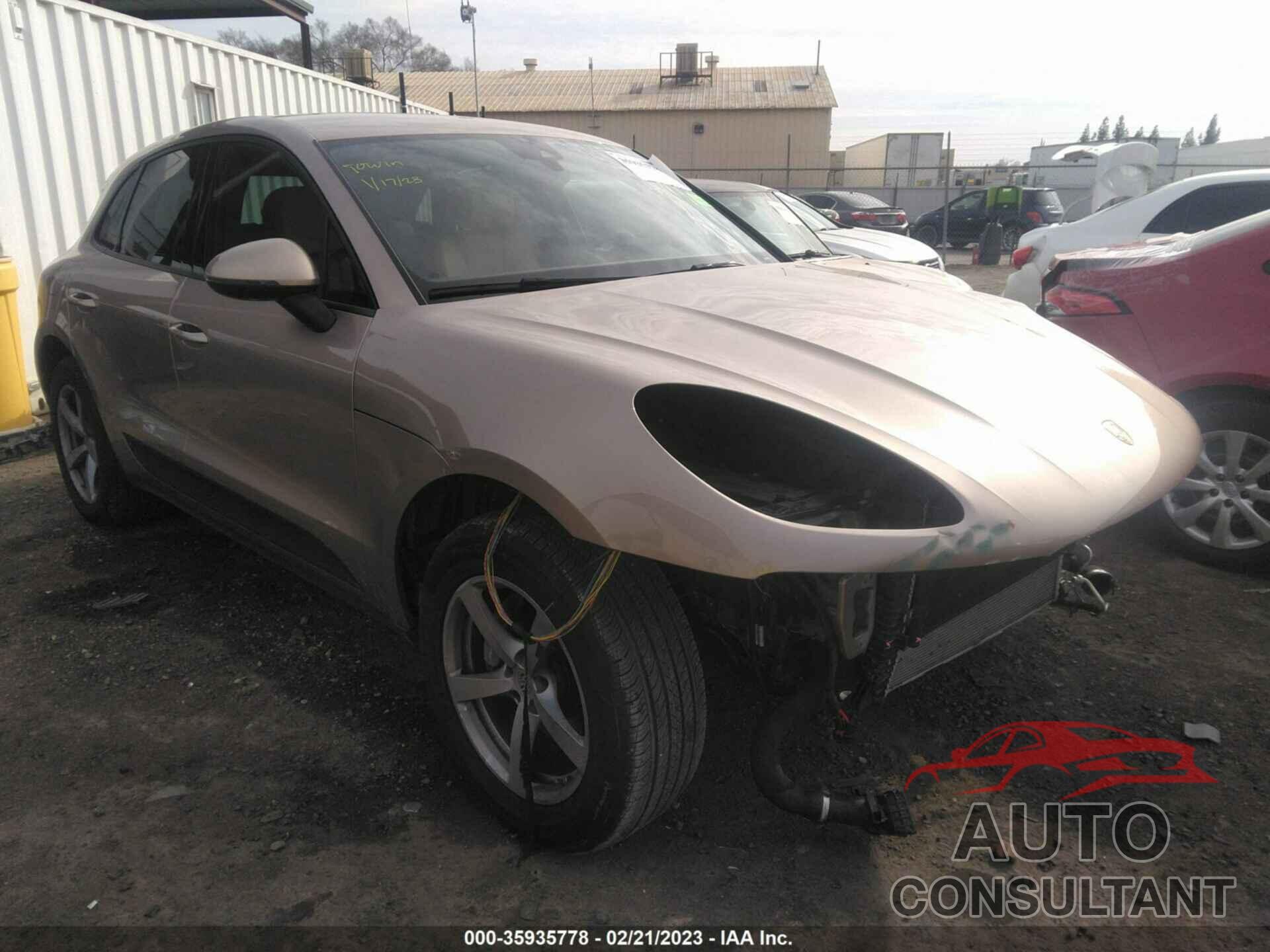 PORSCHE MACAN 2017 - WP1AA2A58HLB02825