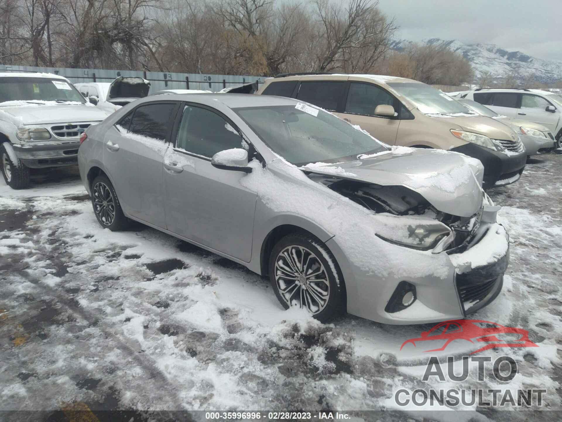 TOYOTA COROLLA 2016 - 5YFBURHE1GP399728