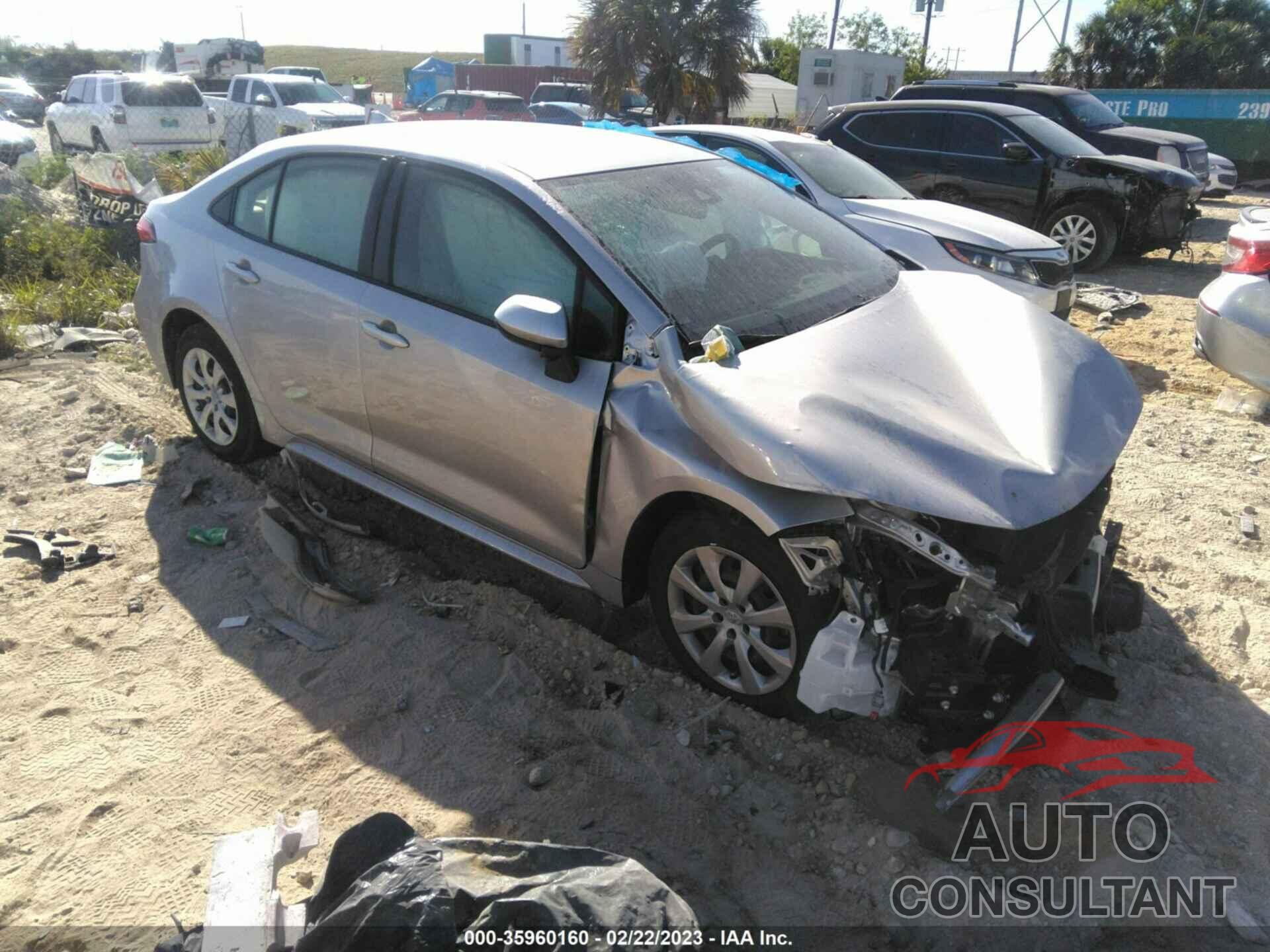 TOYOTA COROLLA 2021 - JTDEPMAE4MJ174222