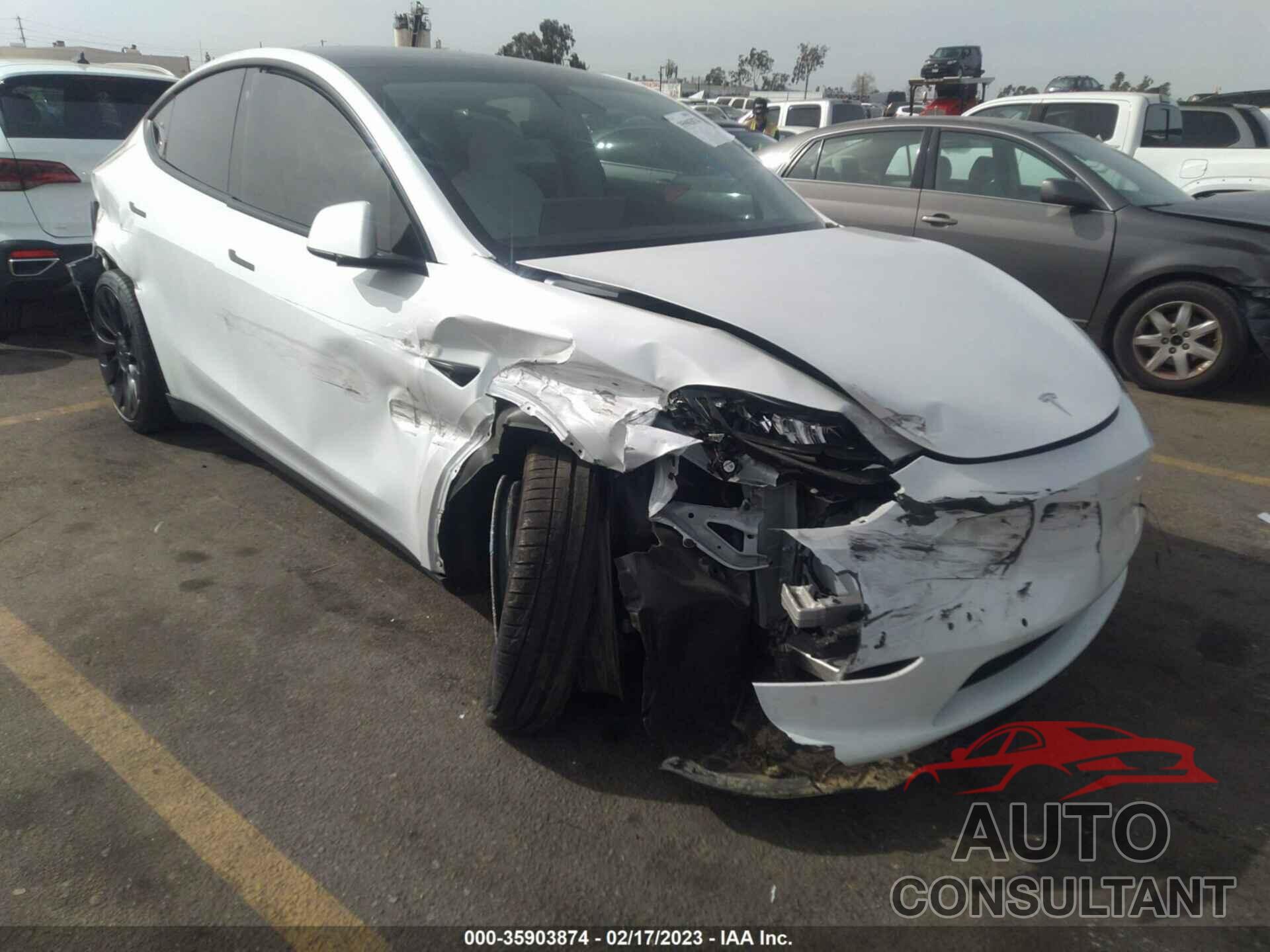 TESLA MODEL Y 2020 - 5YJYGDEF2LF034885