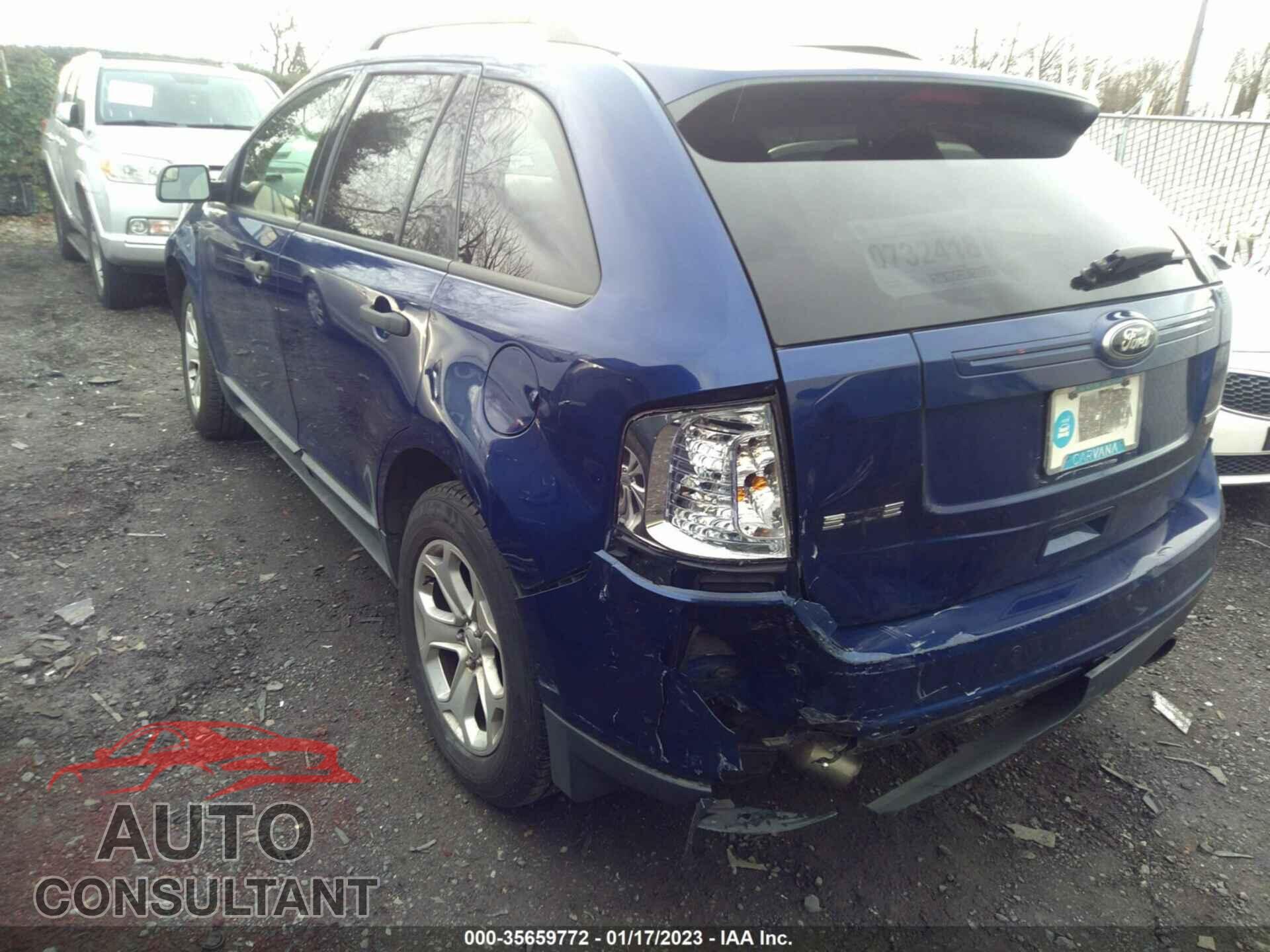 FORD EDGE 2013 - 2FMDK3G97DBA98509