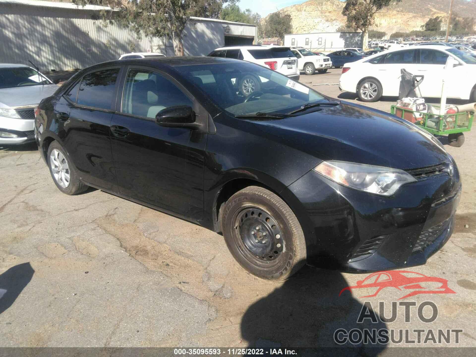 TOYOTA COROLLA 2016 - 5YFBURHE0GP402750