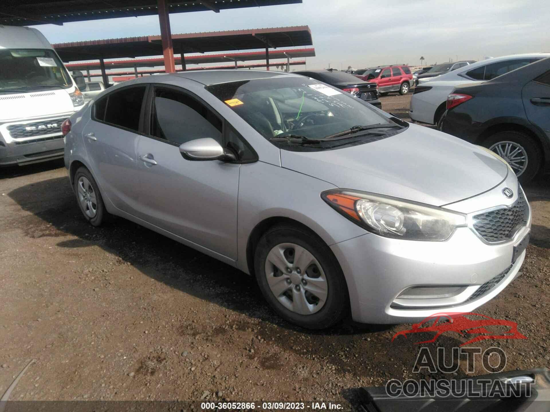 KIA FORTE 2015 - KNAFK4A65F5434194