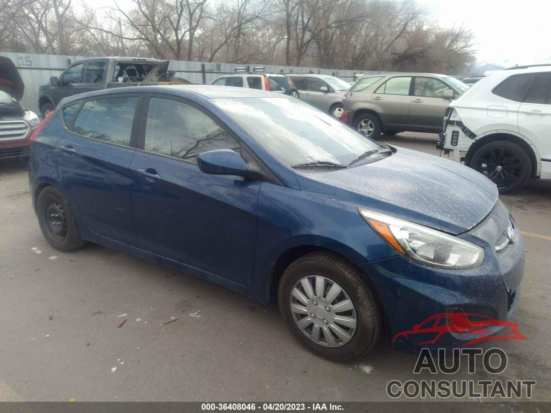 HYUNDAI ACCENT 2017 - KMHCT5AE1HU306975