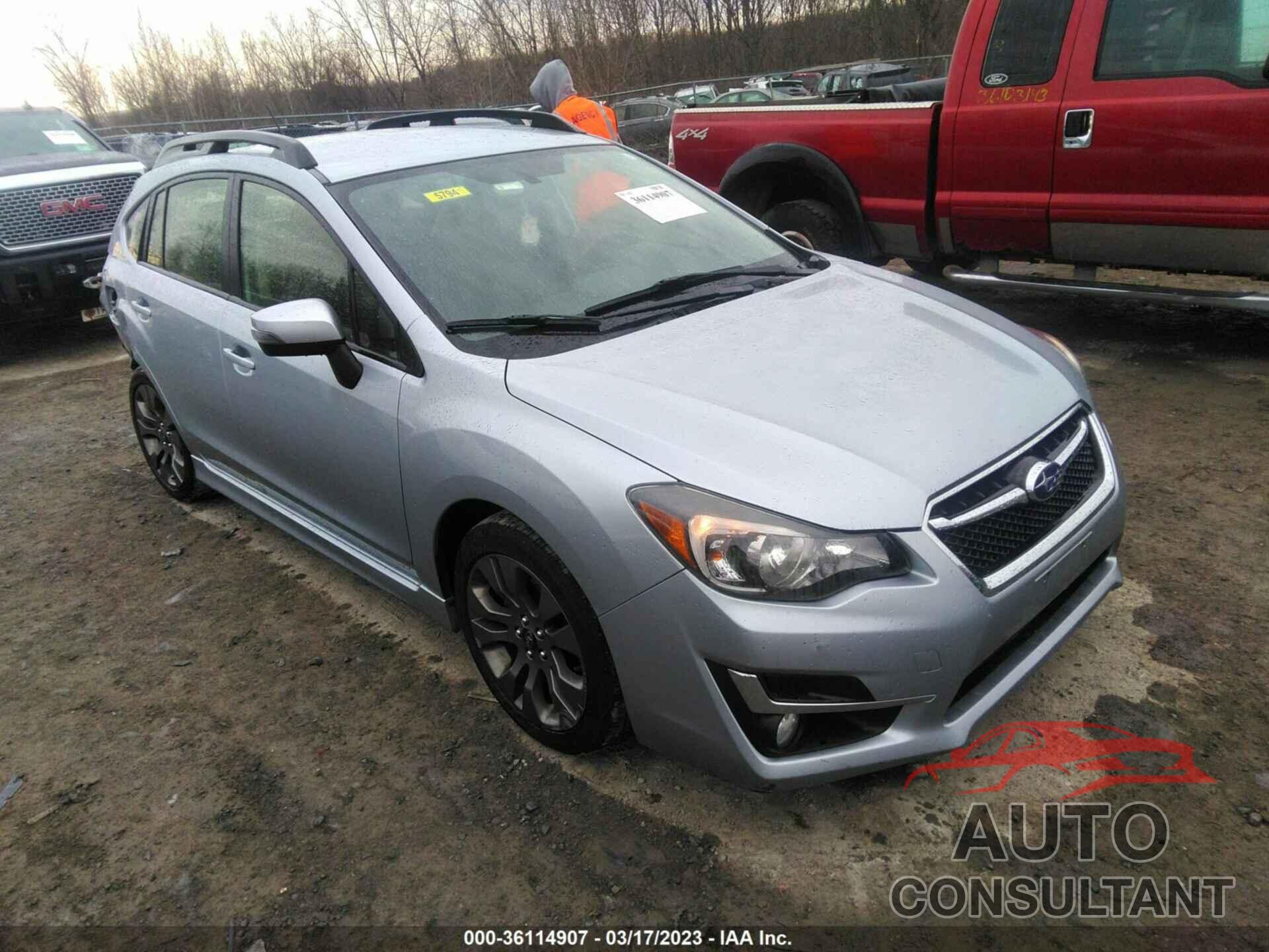 SUBARU IMPREZA WAGON 2016 - JF1GPAP61GH293631
