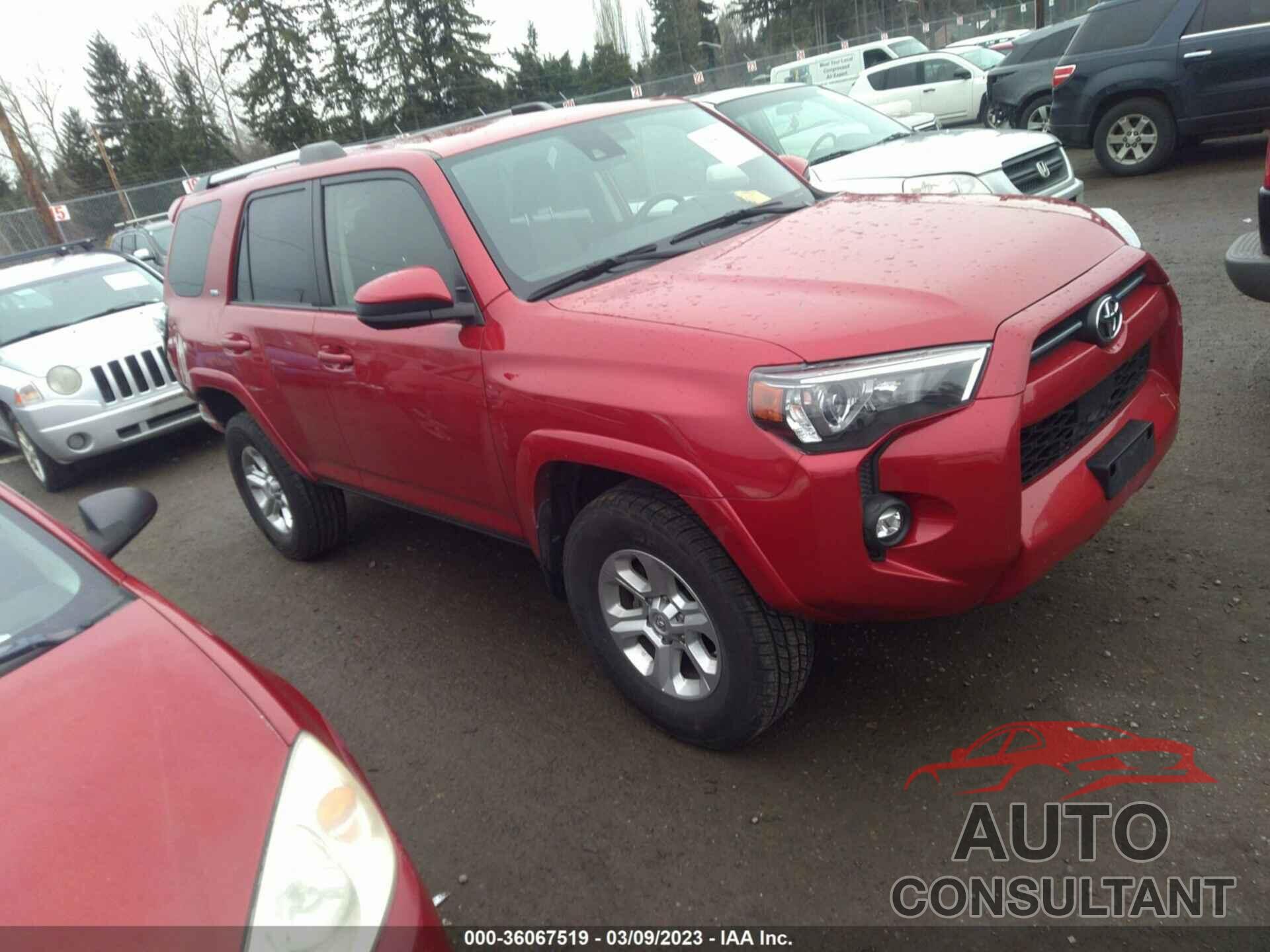 TOYOTA 4RUNNER 2021 - JTEMU5JR6M5901474