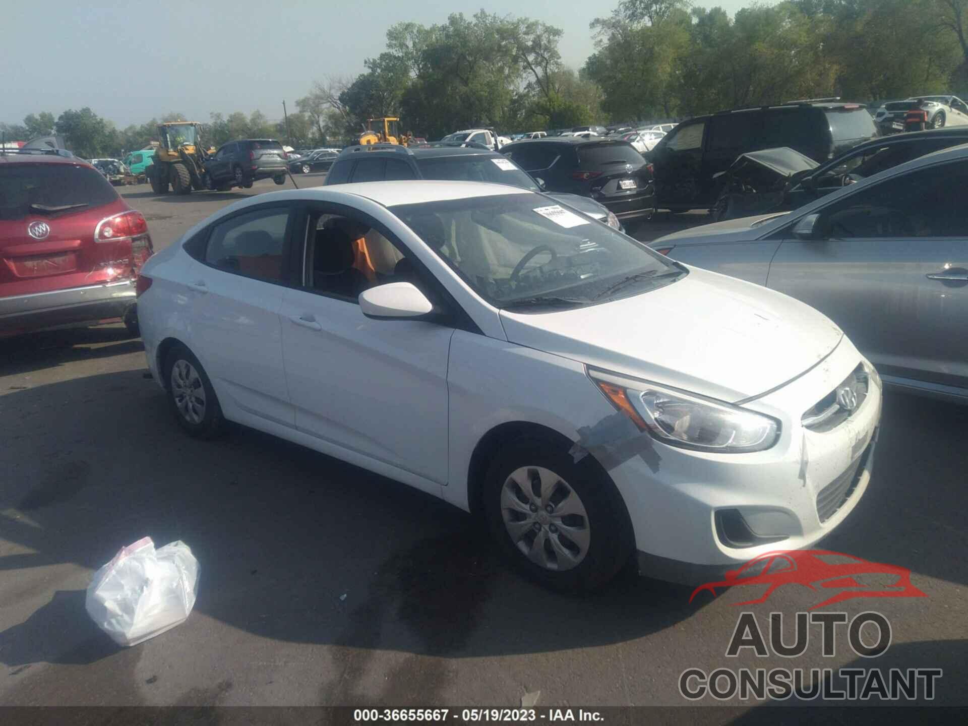 HYUNDAI ACCENT 2017 - KMHCT4AE4HU204998